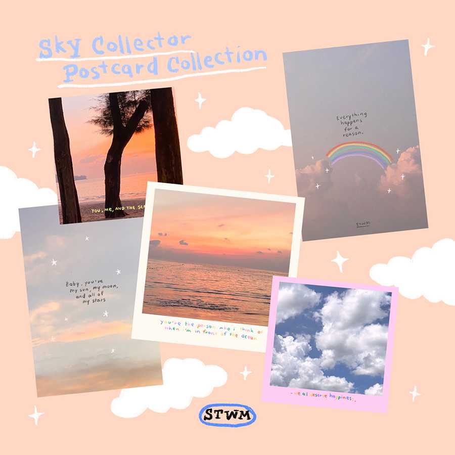 Sky collector postcard collection