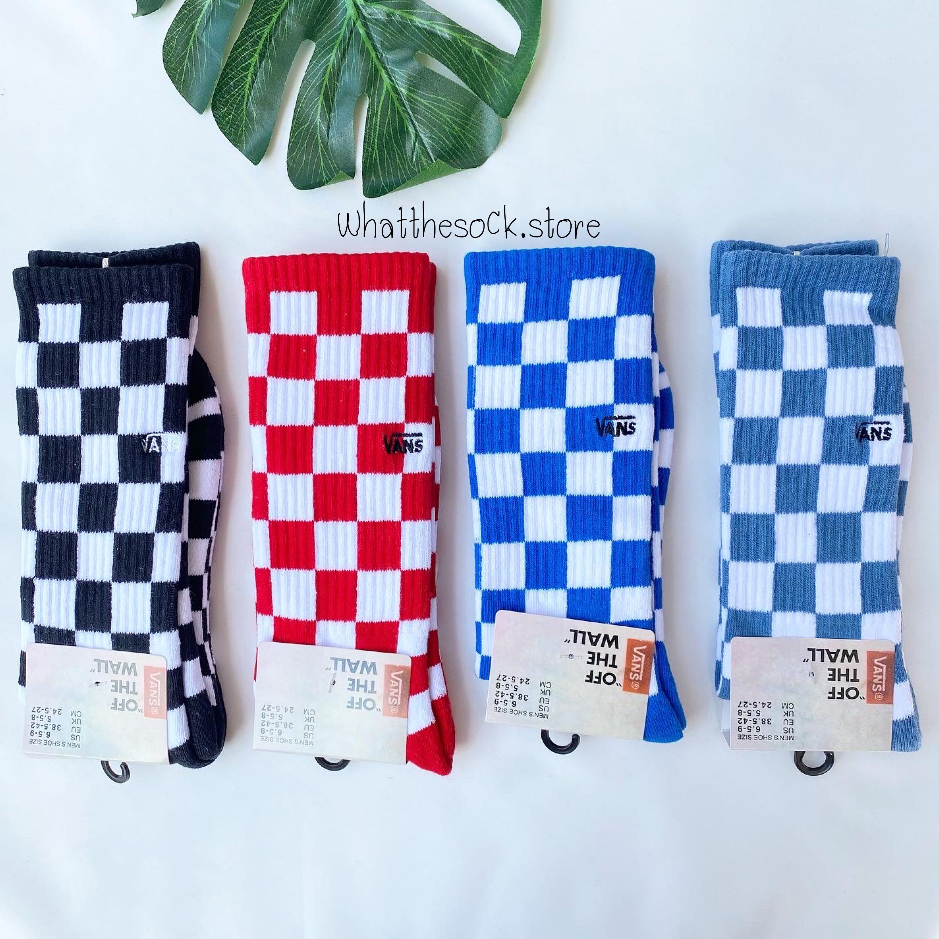 Vans sock ถุงเท้าสตรีท ถุงเท้าข้อยาว พร้อมส่ง‼️