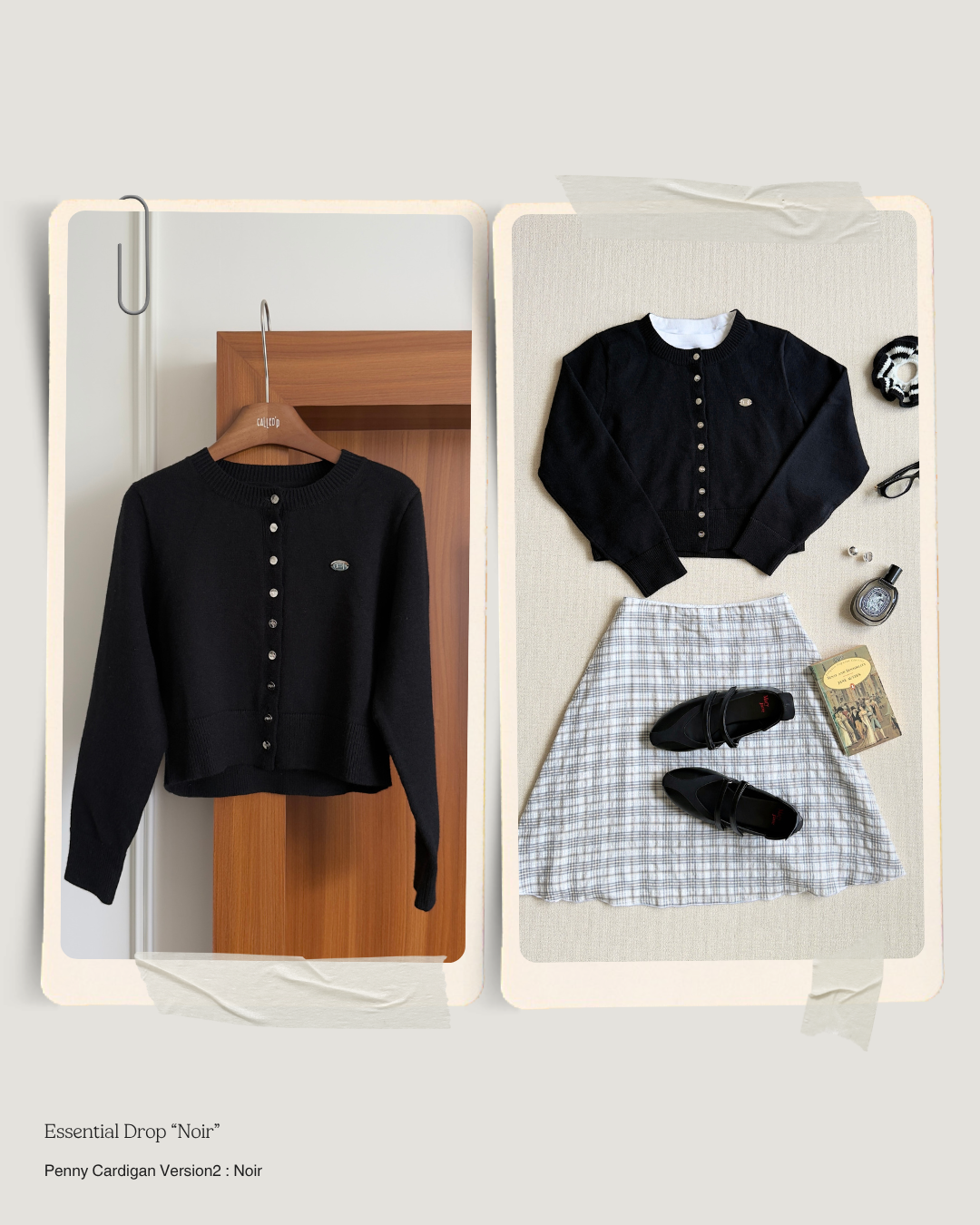 [Pre Order สี Noir จัดส่ง 14/11] Penny Cardigan คาร์ดิแกนไหมพรม