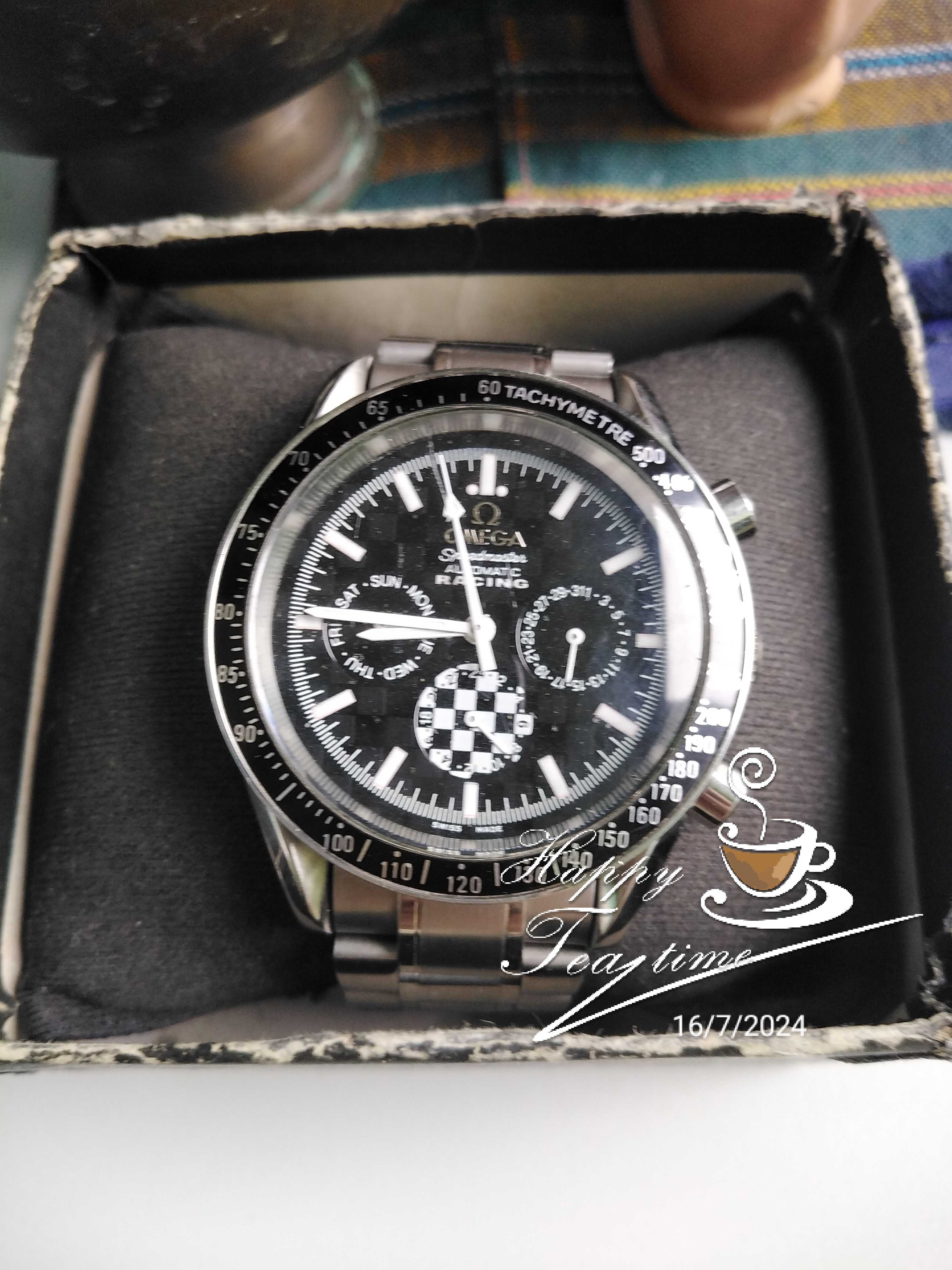 นาฬิกาแฟชั่นโอเมก้า Chronograph ระบบออโตเมติก
