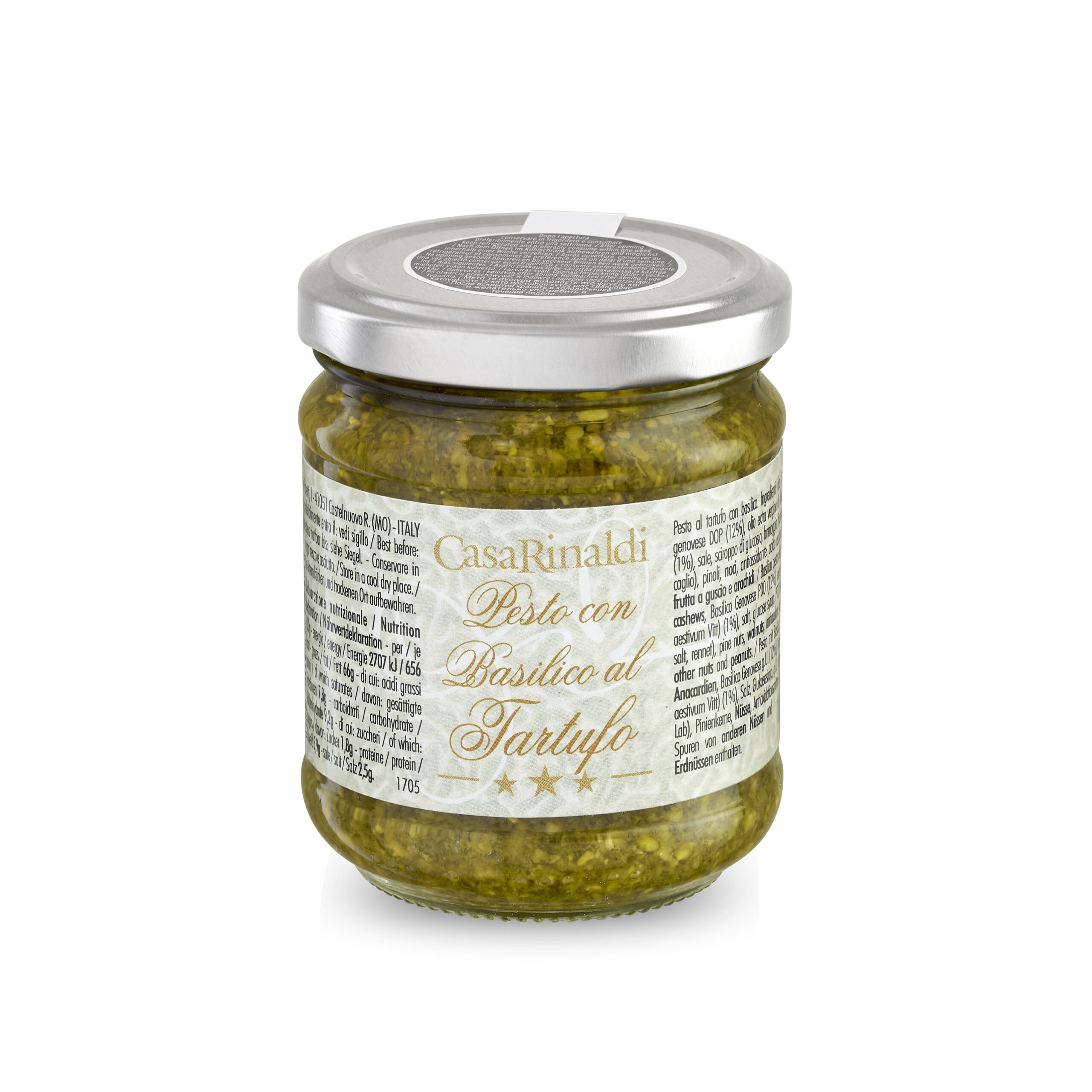 Truffle & Basil Pesto Casa Rinaldi 180 gr