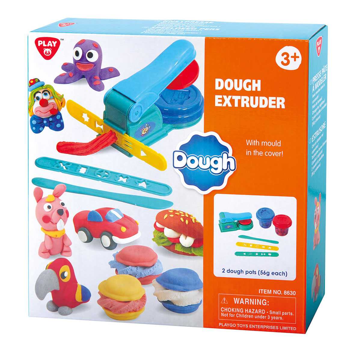 Playgo ของเล่นเสริมพัฒนาการ ชุดแป้งโดว์เอ็กทรูเดอร์ (PG-8630)