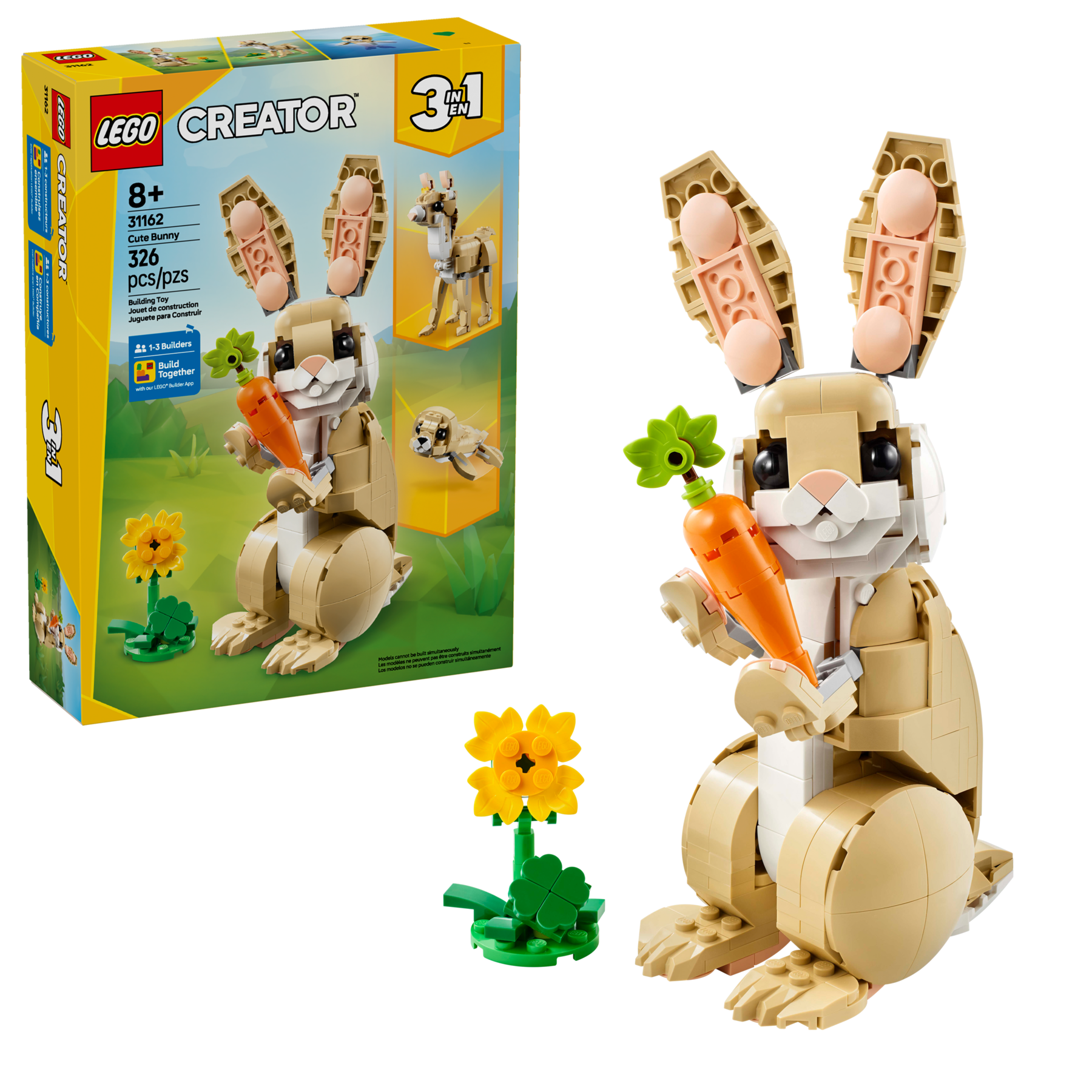 LEGO Creator 3in1 31162 Cute Bunny