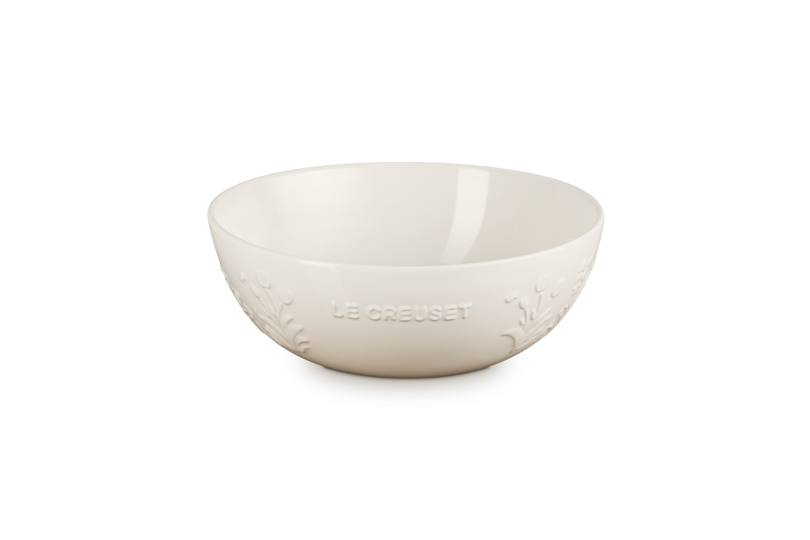 3.6L Multi Bowl Jardin Relief Meringue