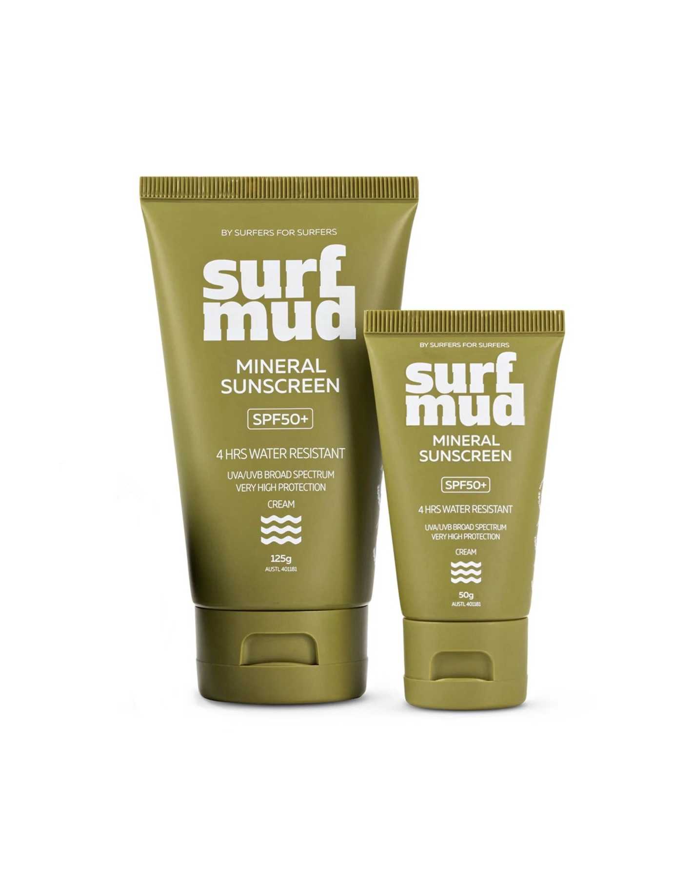 SURFMUD : Mineral Sunscreen Spf50+