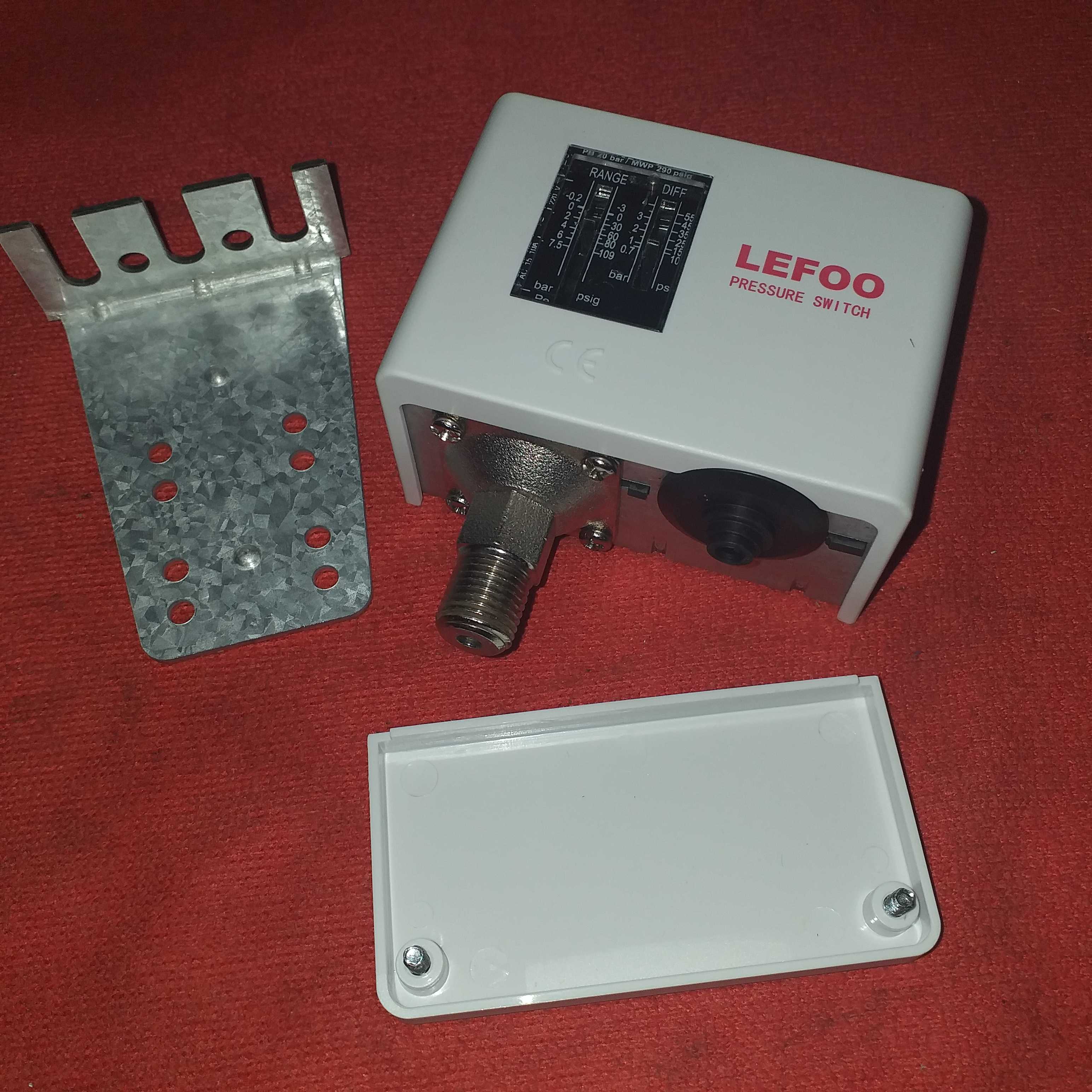 1.0K#LF5508# สวิทช์ควบคุมแรงดันน้ำ ปั๊มออโต้ Low Pressure Switch LEFOOรุ่น5508