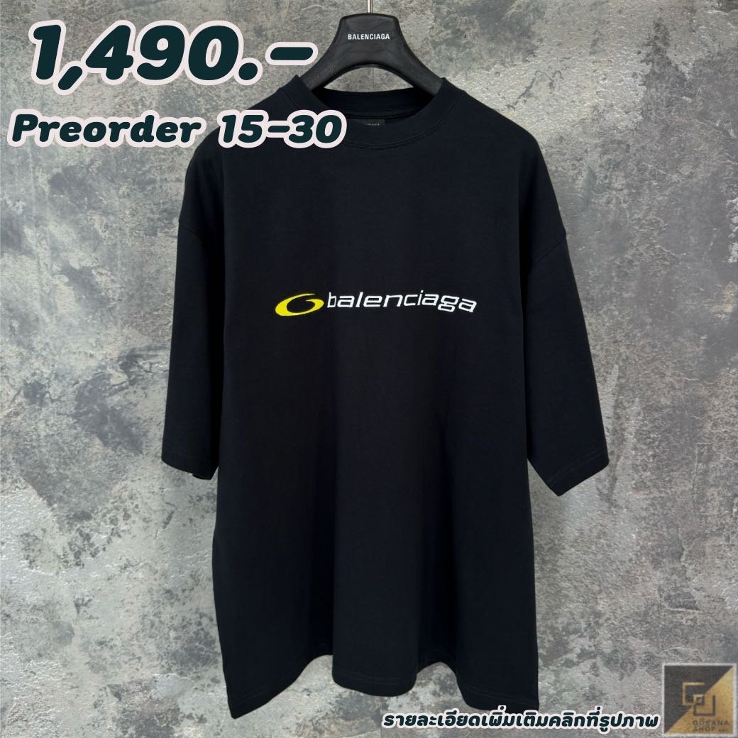 (PREORDER) Balen Logo 2025 หน้าหลัง ดำ ปัก