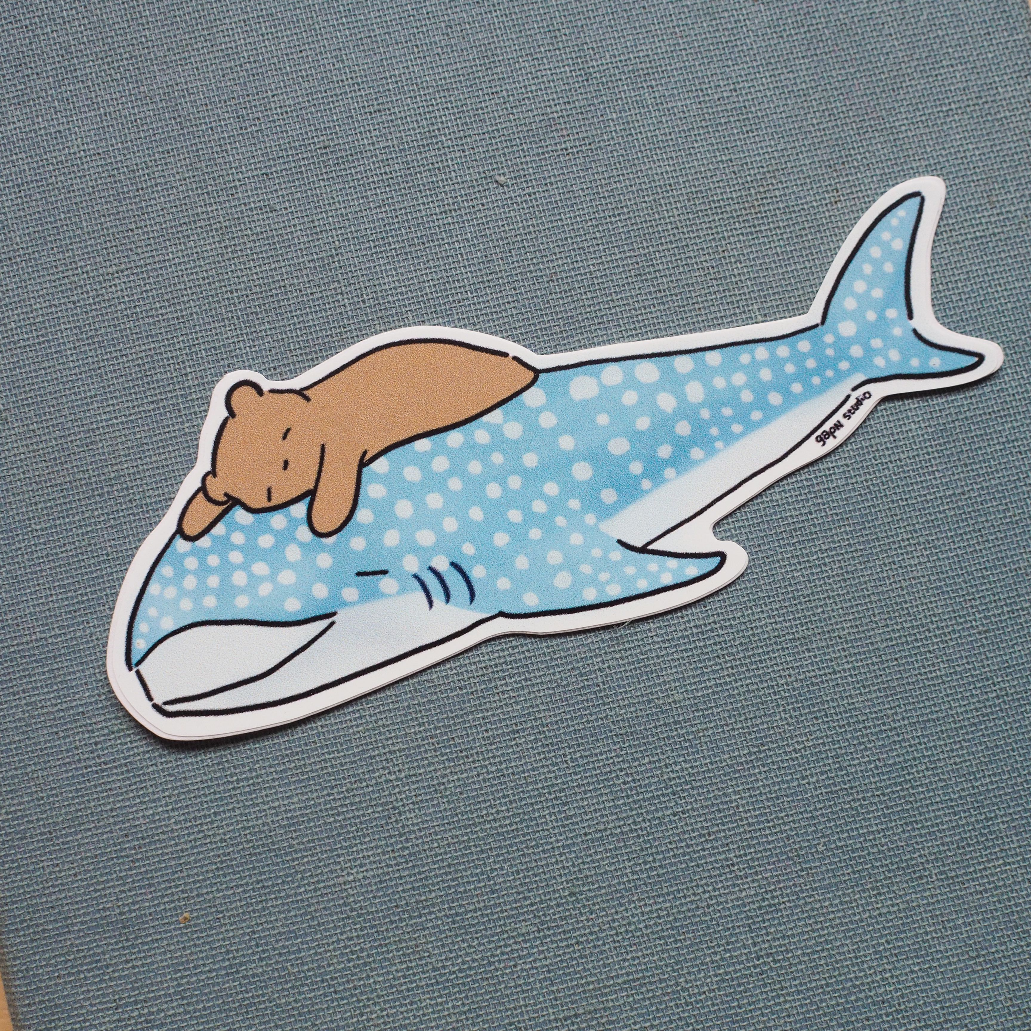 Lamud and whale shark  sticks