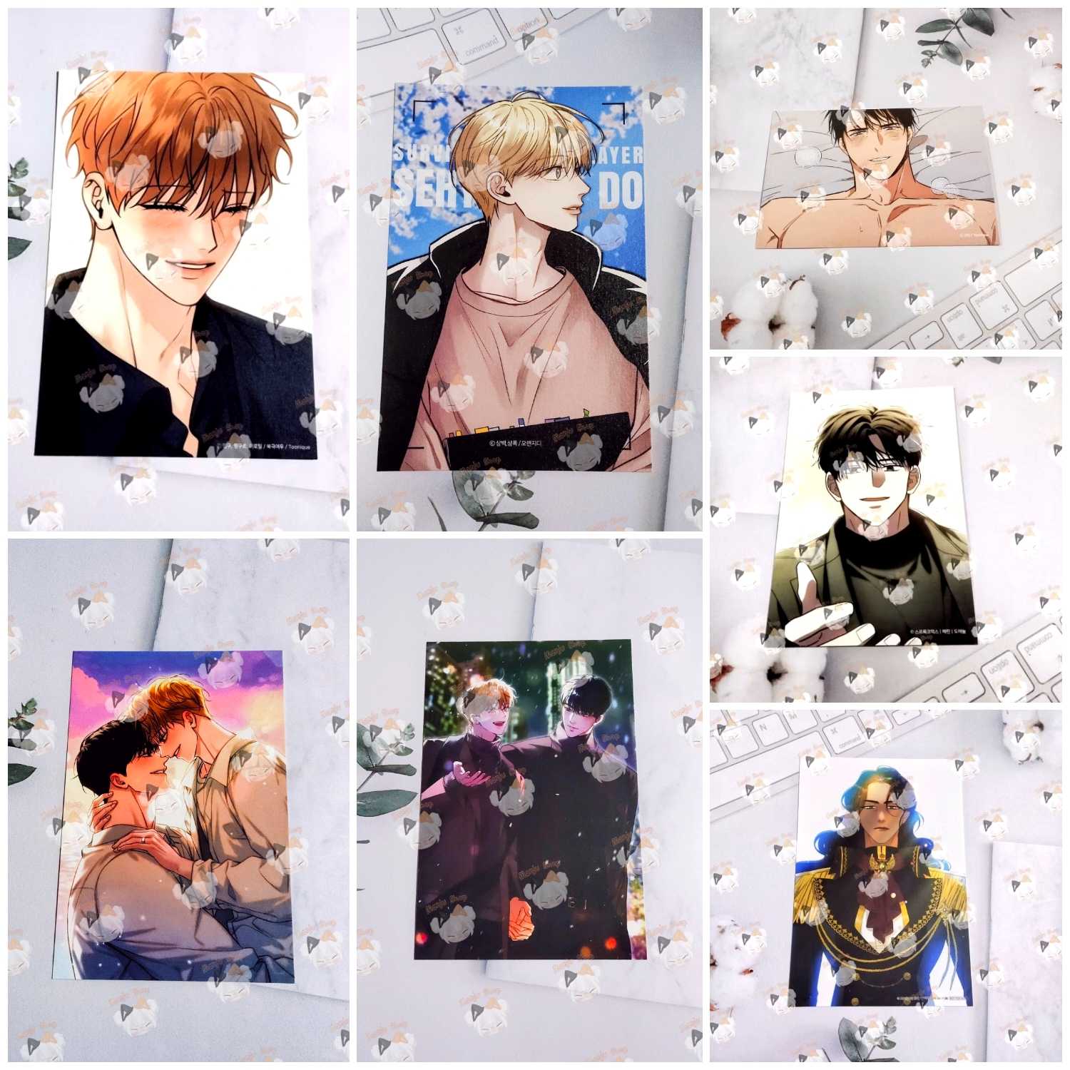 โปสการ์ด manhwa boomtoon เขตจำกัดรัก สมีร์นา รักในฤดูร้อน