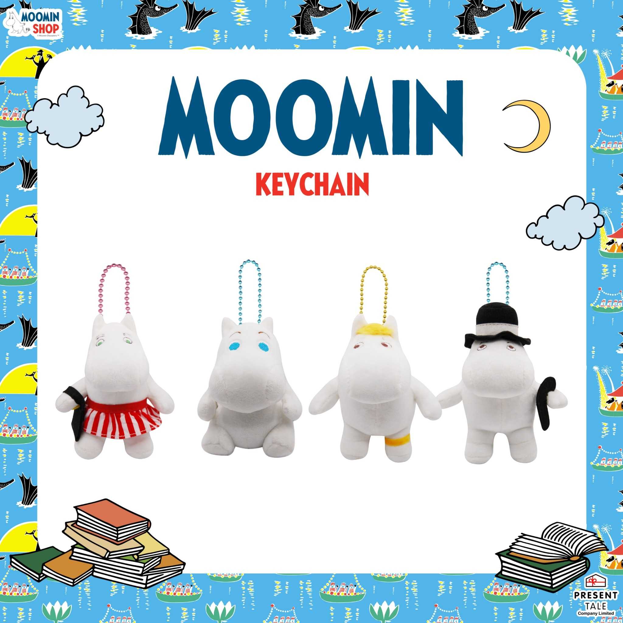 Keychain Moomin Family Collection