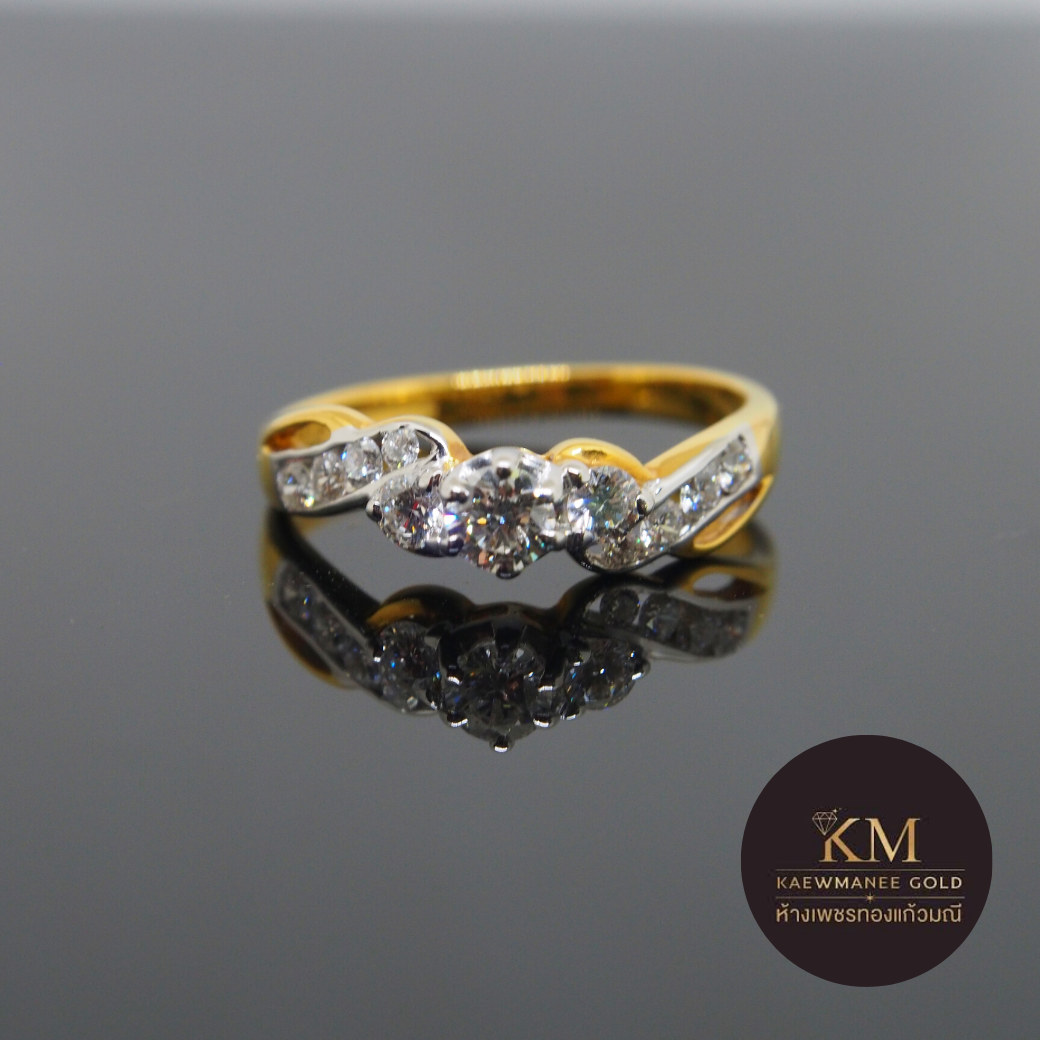 แหวนเพชร Emblem of Eternity Gorgeous Ring (90% Gold)