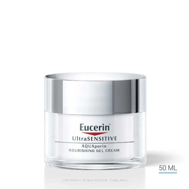 Eucerin UltraSENSITIVE Aquaporin Nourishing Gel Cream 50 ML.