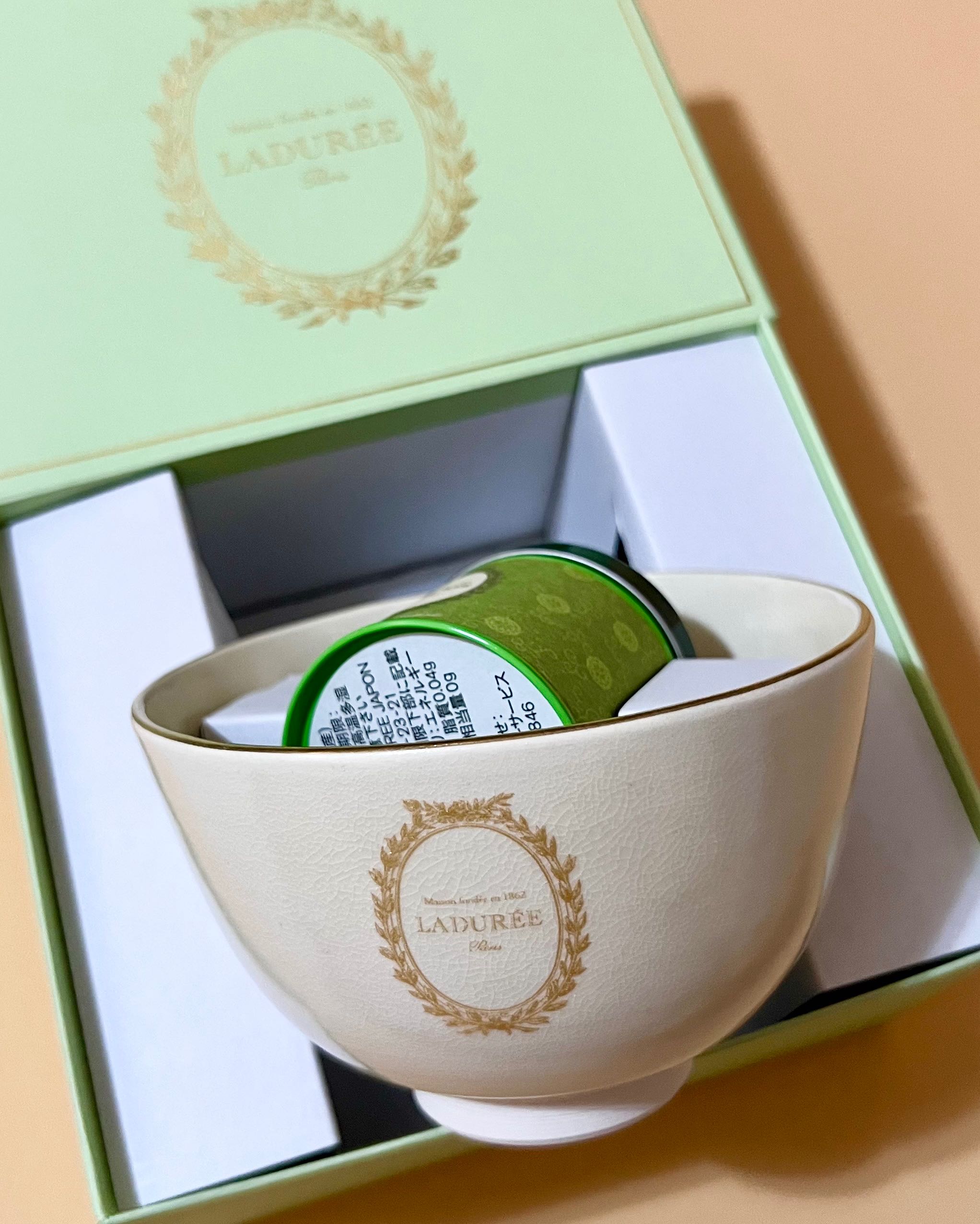 Laduree Matcha Bowl & Matcha 20g 