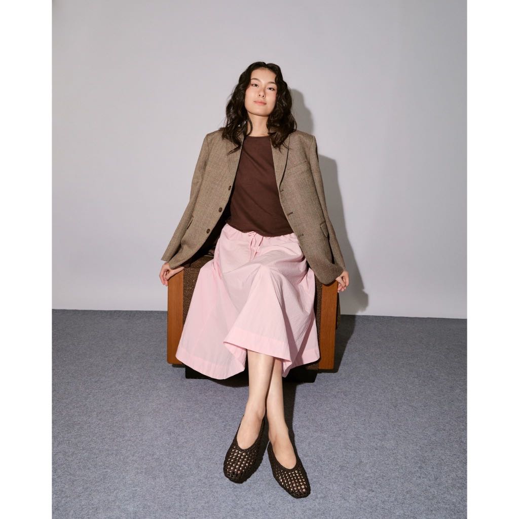 AMR DE SAISON ( AIMER ) - Drawstring Waist Midi Skirt