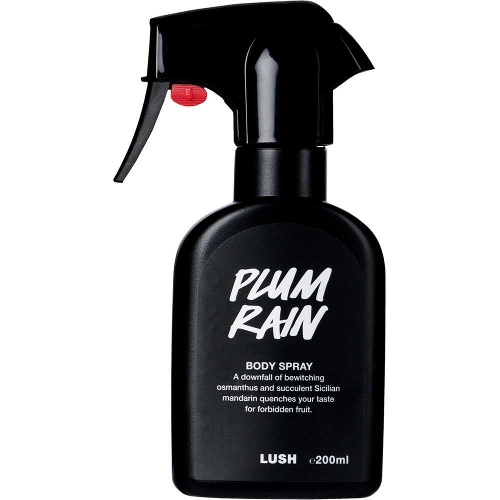 LUSH Plum Rain Body Spray : 200ml สเปรย์น้ําหอม