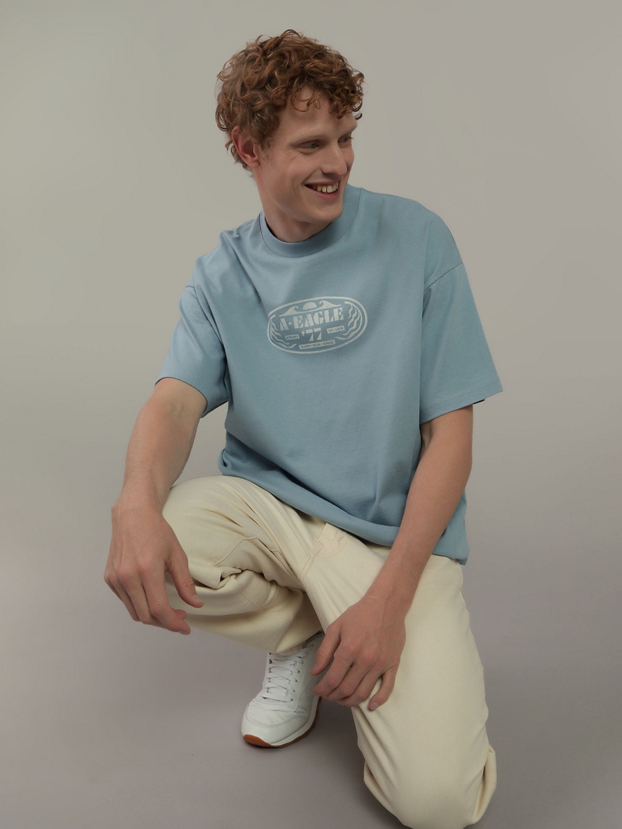 เสื้อยืด ผู้ชาย G SS INTL OS SET IN TEE- PC DYE + SERIOUSLY SOFT WASH ( 017-3901-515 )