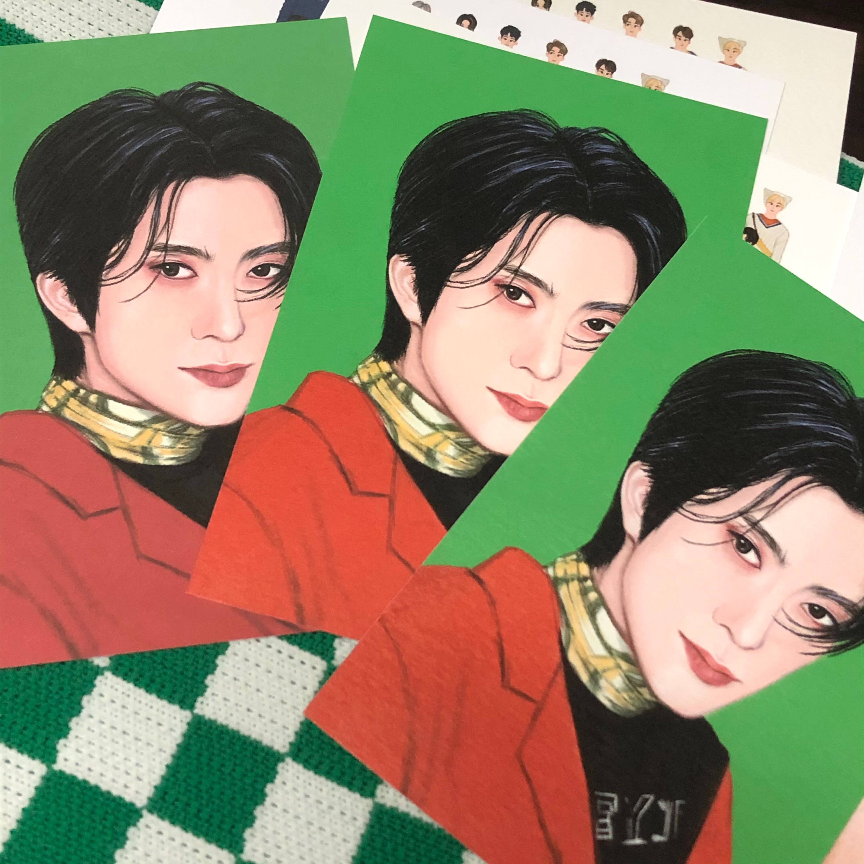 Jaehyun Sticker Postcard 