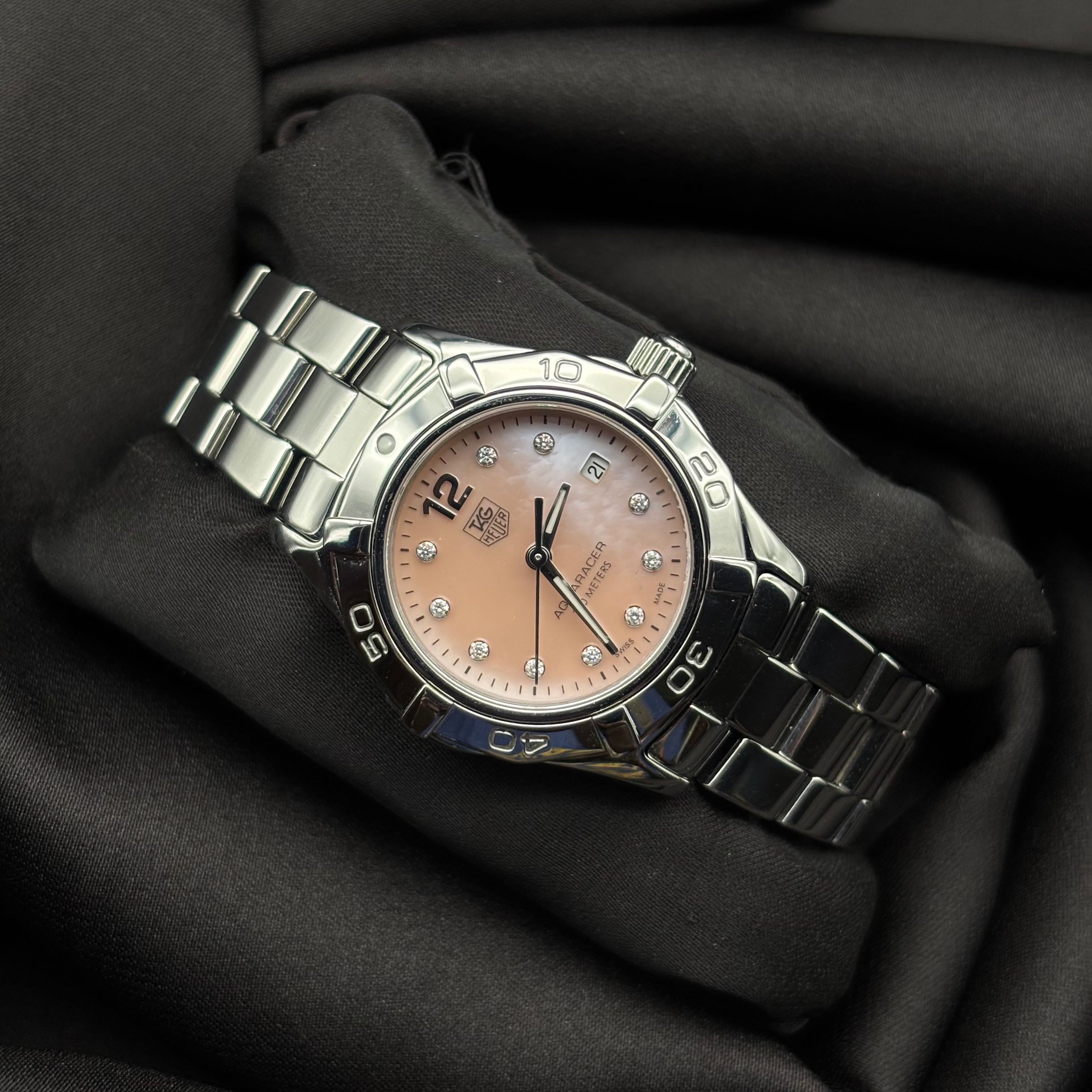 Tag Heuer Lady Aquaracer MOP หลักเพชร