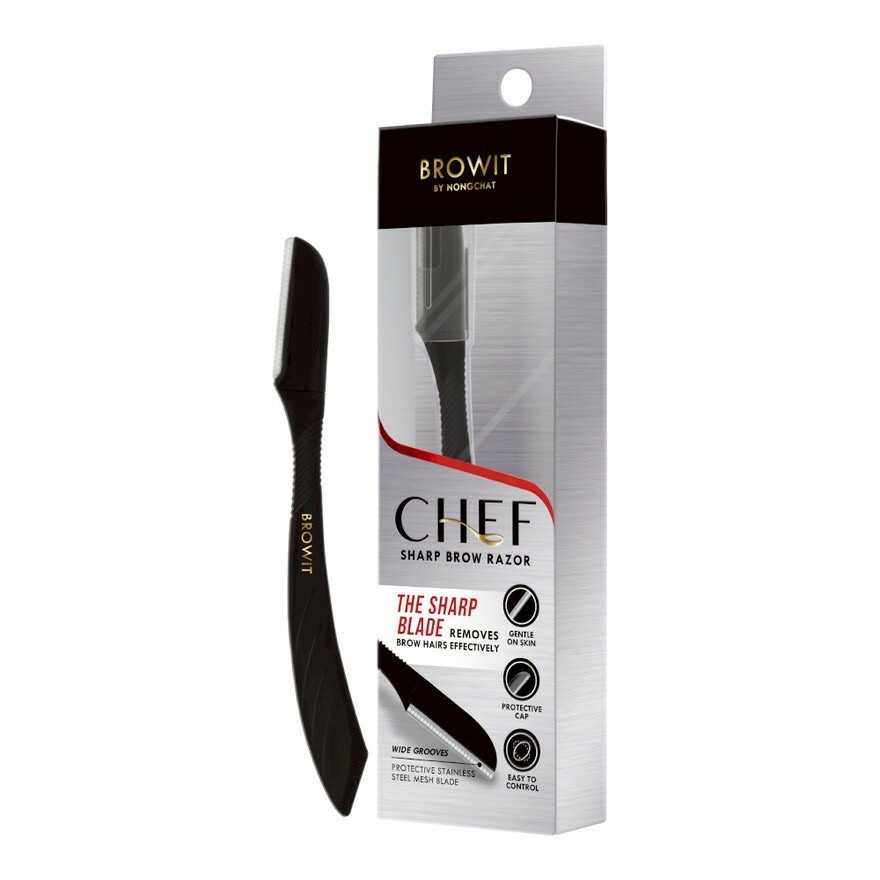 มีดกันคิ้ว เชฟชาร์ปบราวเรเซอร์ น้องฉัตร ► Official Account Browit Chef Sharp Brow Razor
