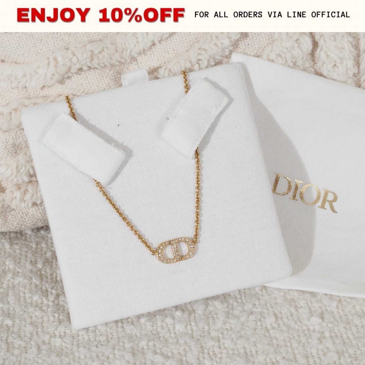 📍LIKE NEW📍DIOR Petit CD Necklace GHW | ACC