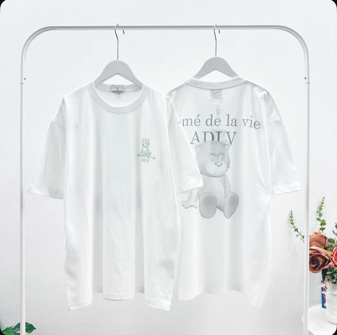 พร้อมส่ง  ADLV Bear Tiger T-Shirt ( White )