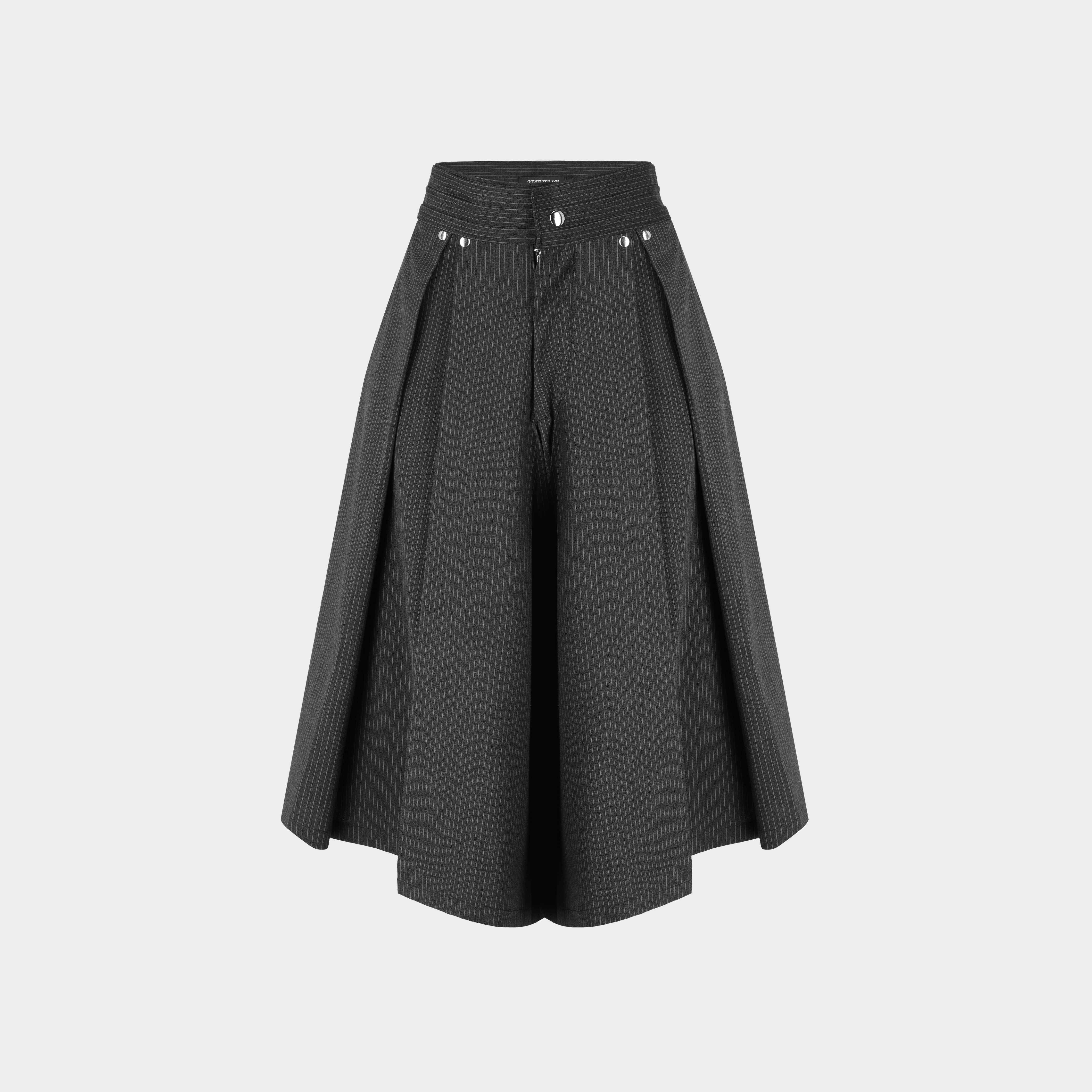 Nabi Club - Rivet Baggy Pants [Light Gray]