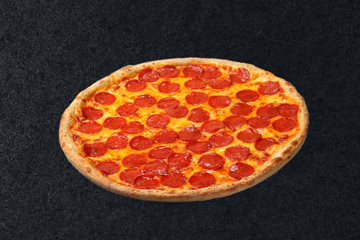 The Pepperoni  thin crust pizza 14 Inch (บางกรอบ)