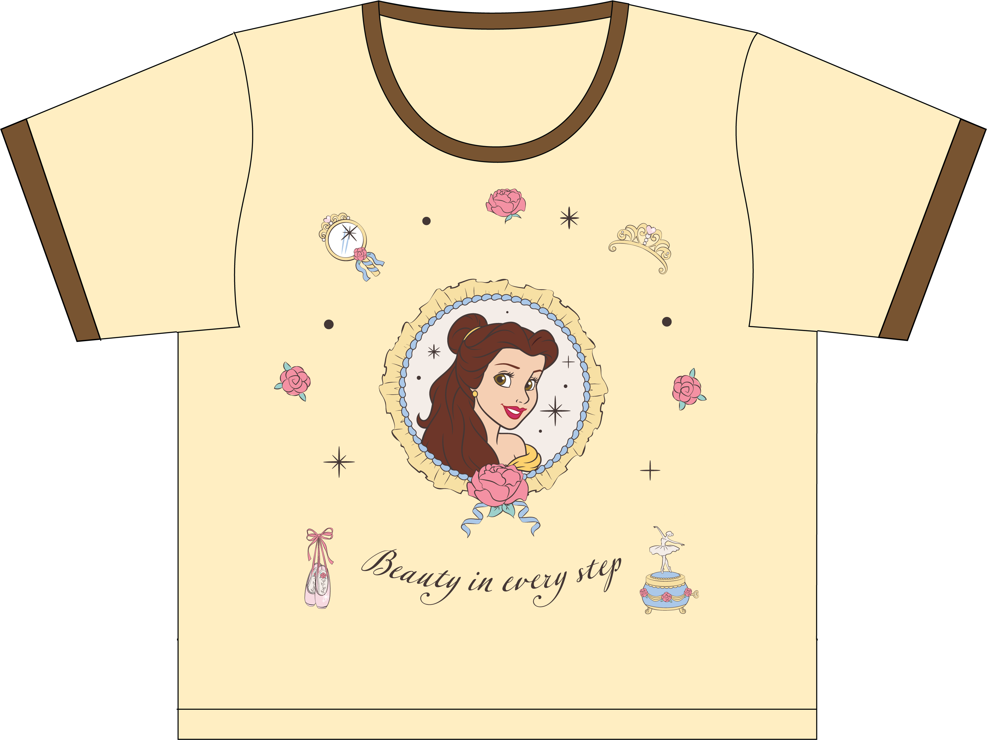 Children's shirts  Beauty in every step