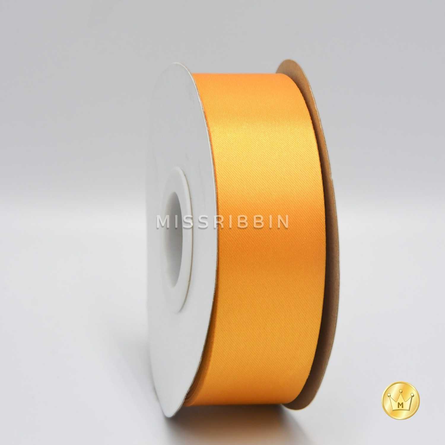 ริบบิ้นผ้าต่วน (สี 908) ม้วนยาว 50/200หลา ขนาด 12 15 21 30 40 50 60มม.