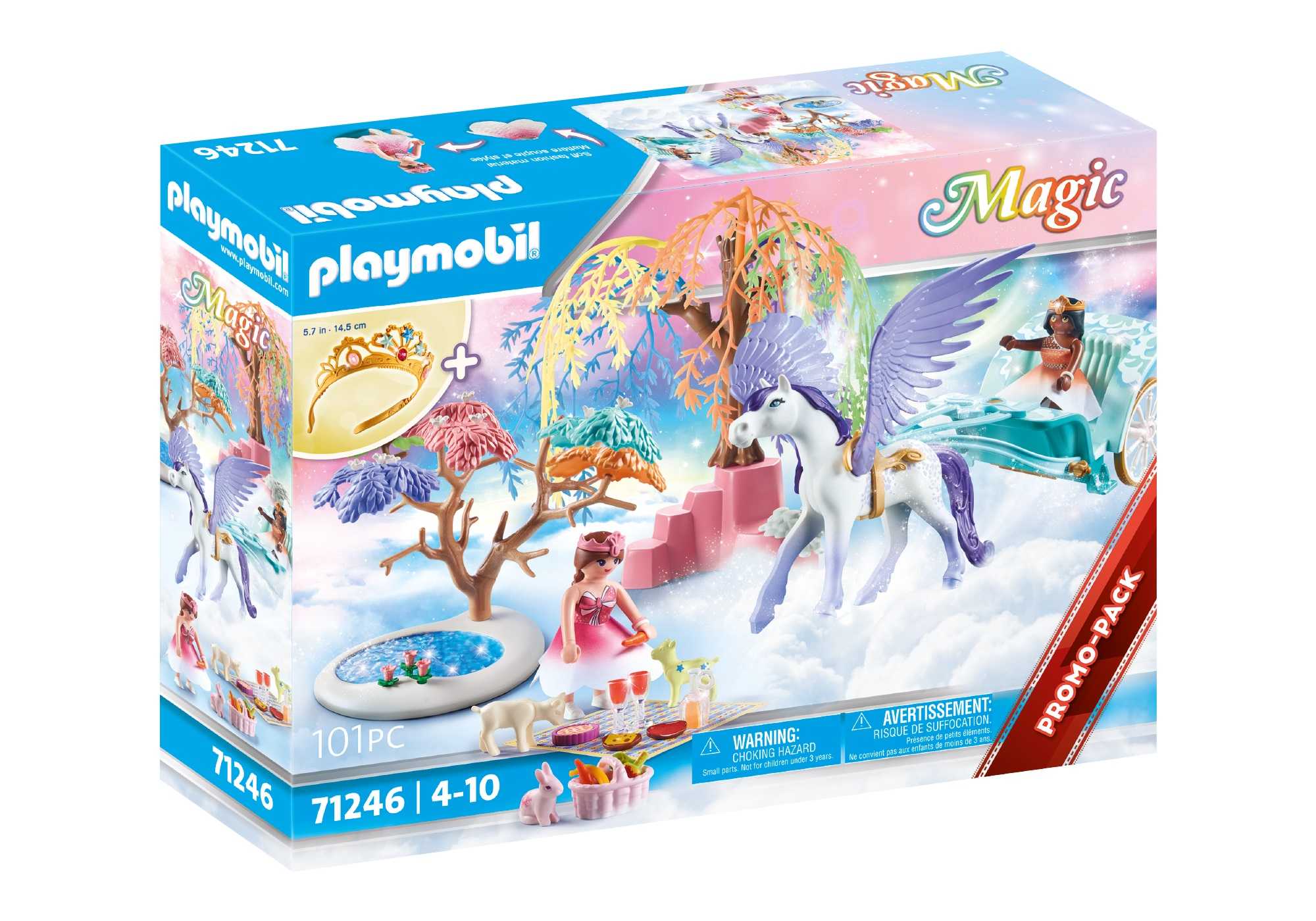 Playmobil โปรโมแพ็ค ปิคนิคกับรถม้าเพกาซัส PM-71246-23