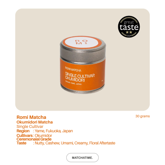 Romi Matcha Okumidori Matcha 30g