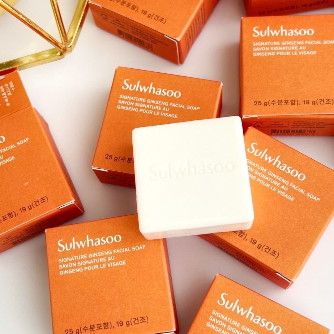Sulwhasoo Signature Ginseng Facial Soap 25g 