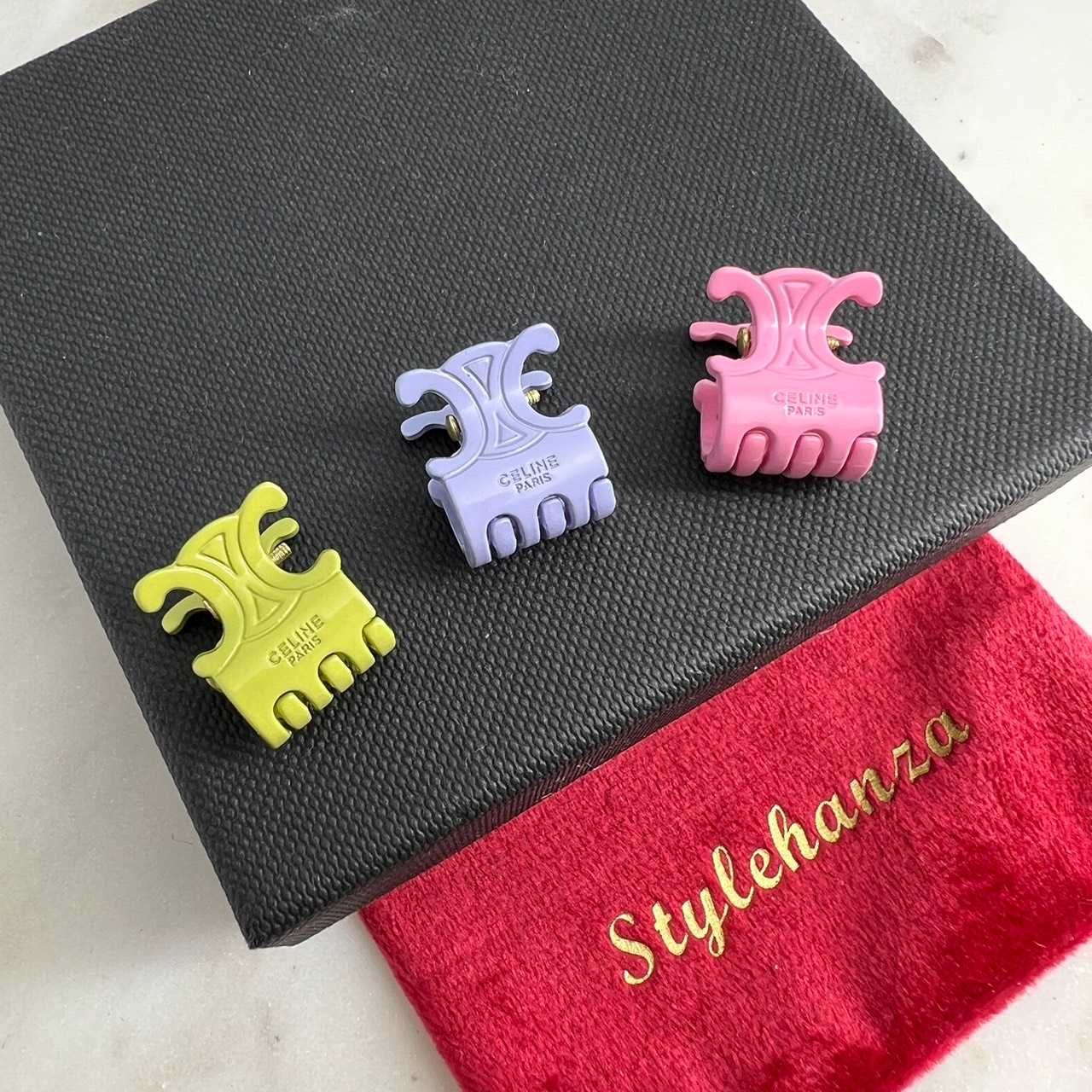 หนีบพาสเทล เซท 3 ตัว