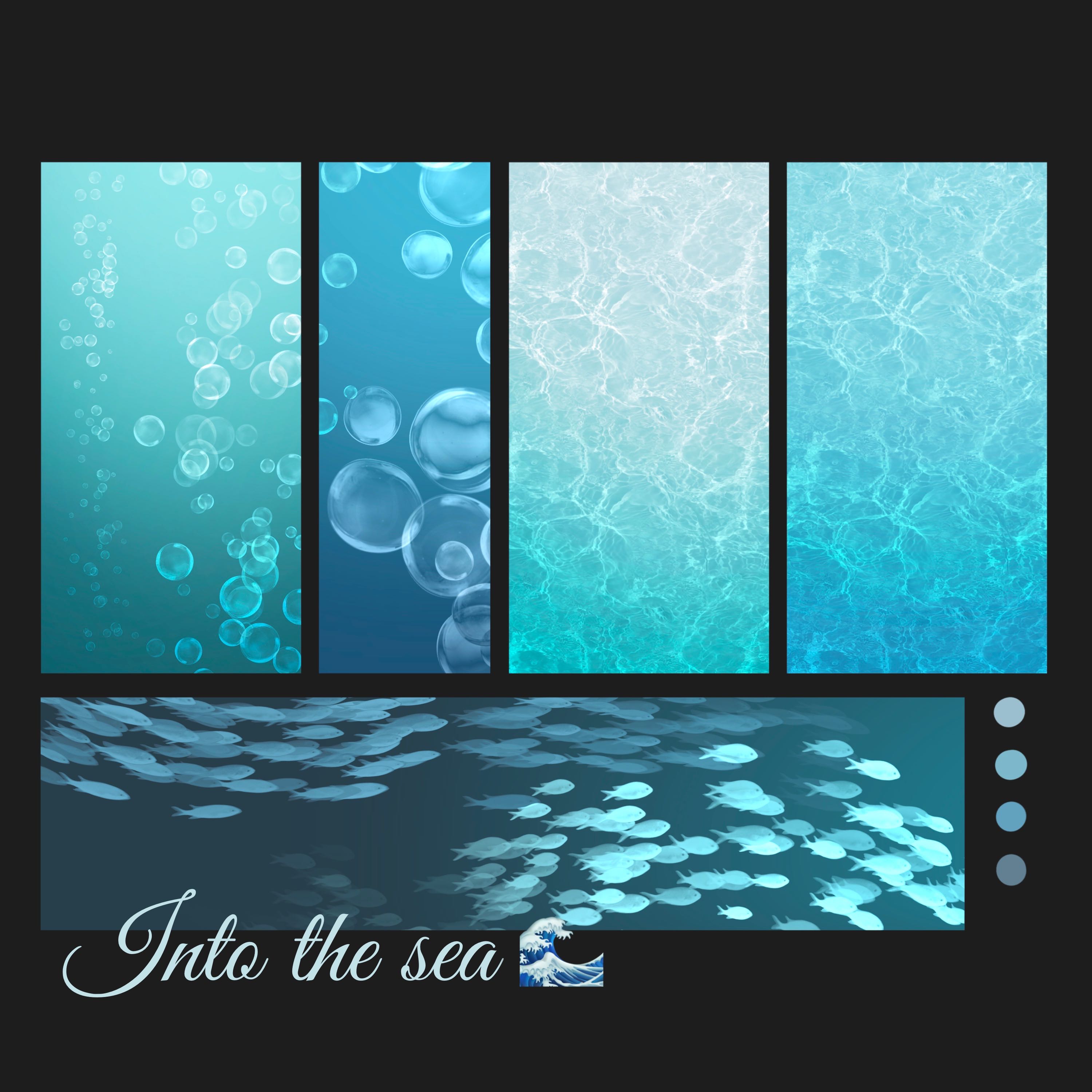 Into the sea brush (procreate)