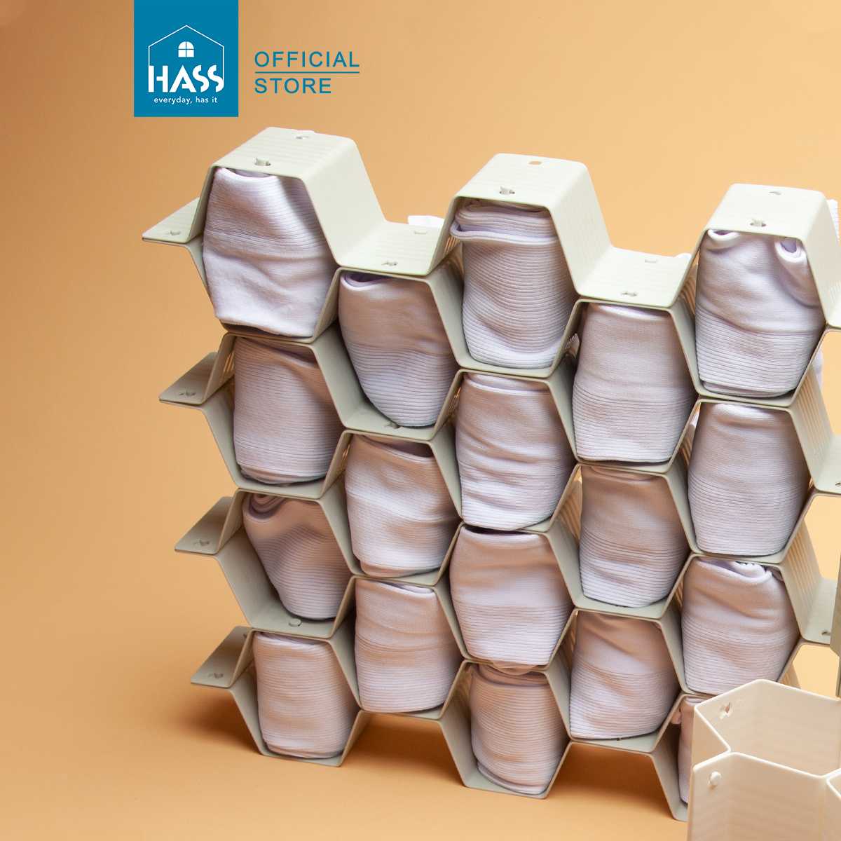 ที่กั้นช่องแบ่งของ (8 ชิ้น) Hass Hive Partition