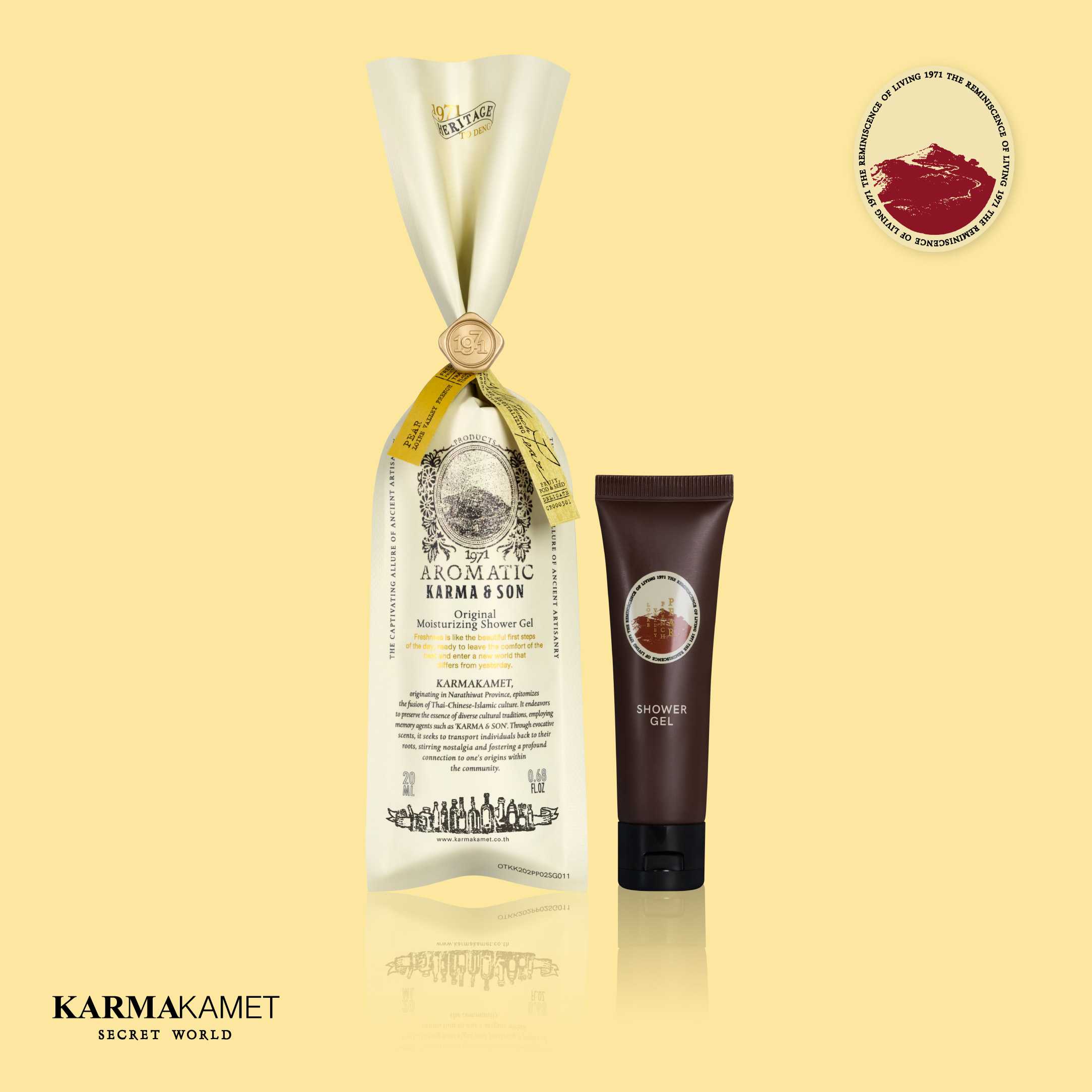 Original Moisturizing Shower Gel 20 ml / 1971 To Deng Karma & Son