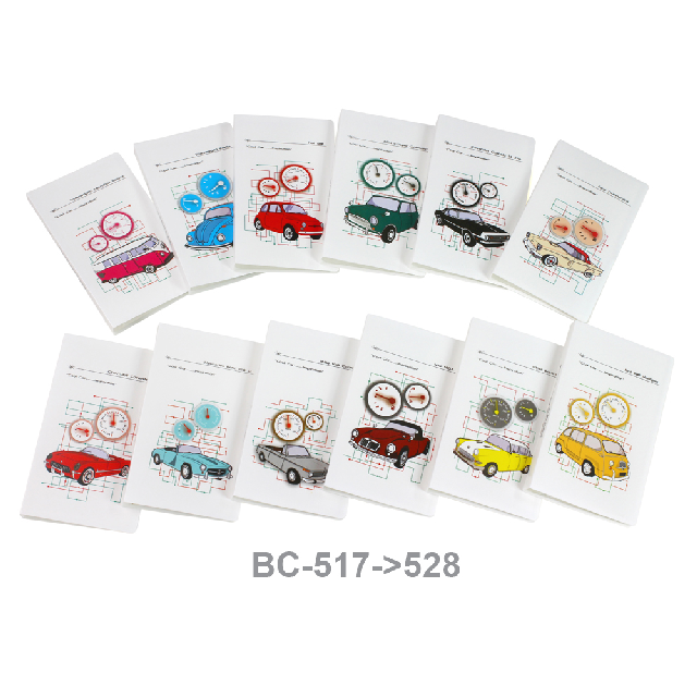 แฟ้มใส่นามบัตร Card Album 60ช่อง ชุด Cool Car #BC-517 - BC-528