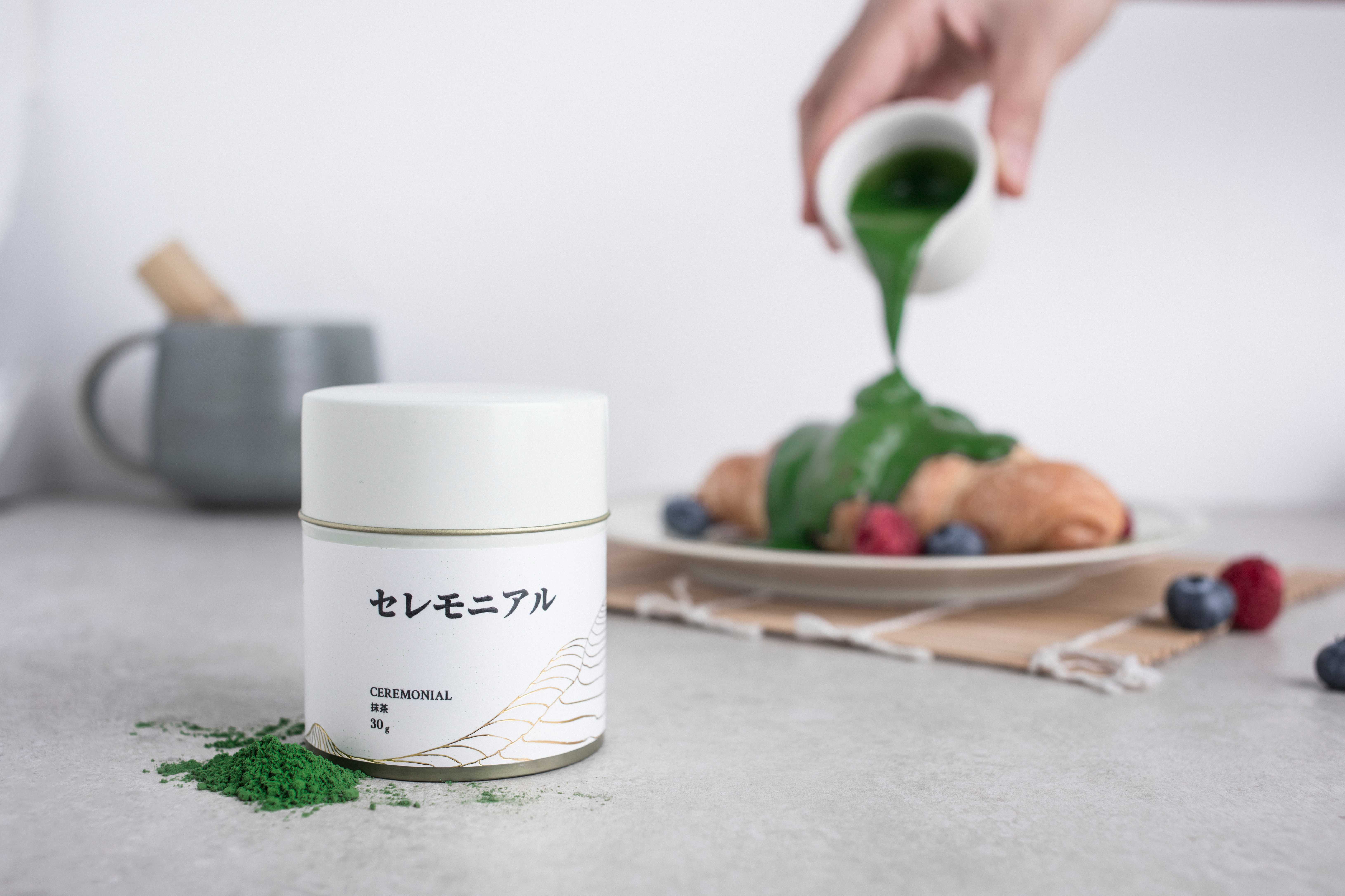 ✨ MATCHAZUKI ผงมัทฉะเกรด  CEREMONIAL 30 g