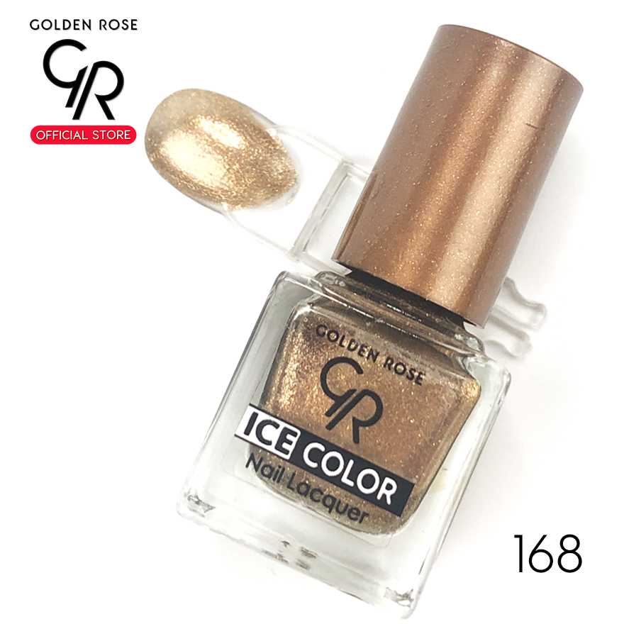 Golden Rose โกลเด้น โรส สีทาเล็บ ไอซ์ เนลล์ 6 มล. Ice no.168