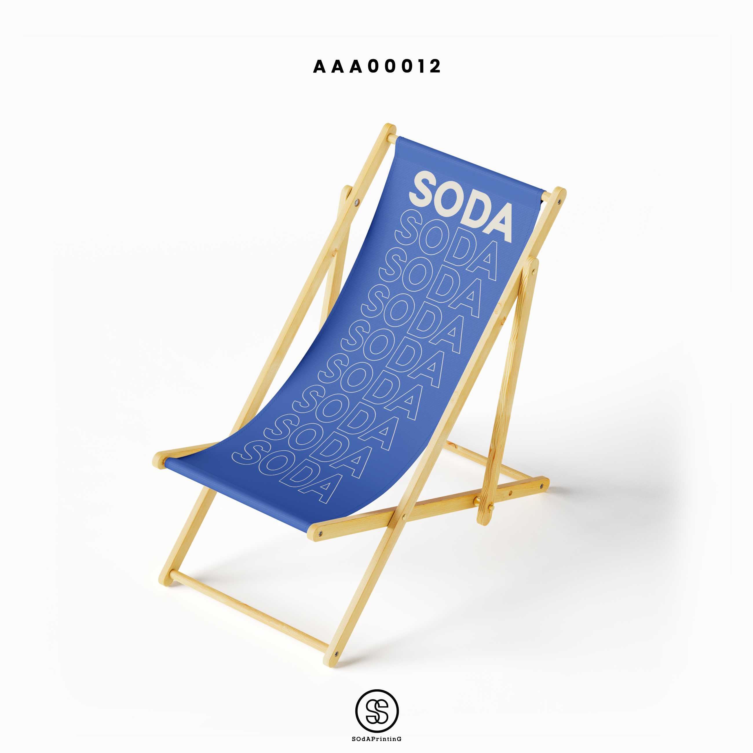 เก้าอี้ชายหาด SOdA Collection สีฟ้า AAA00012 #SOdACollection #เก้าอี้ชายหาด