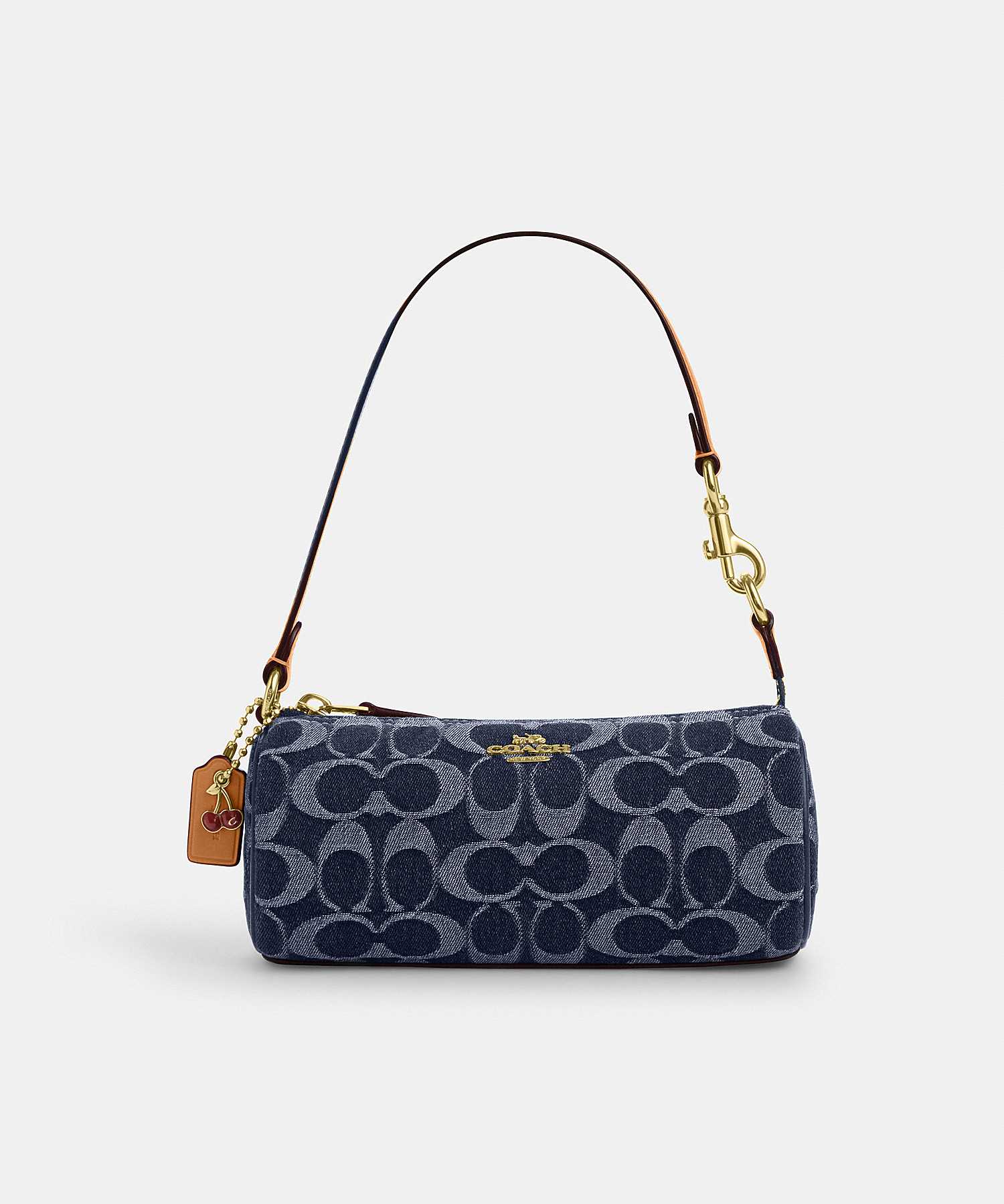 COACH NOLITA BARREL BAG IN SIGNATURE DENIM CZ459 IMXIA