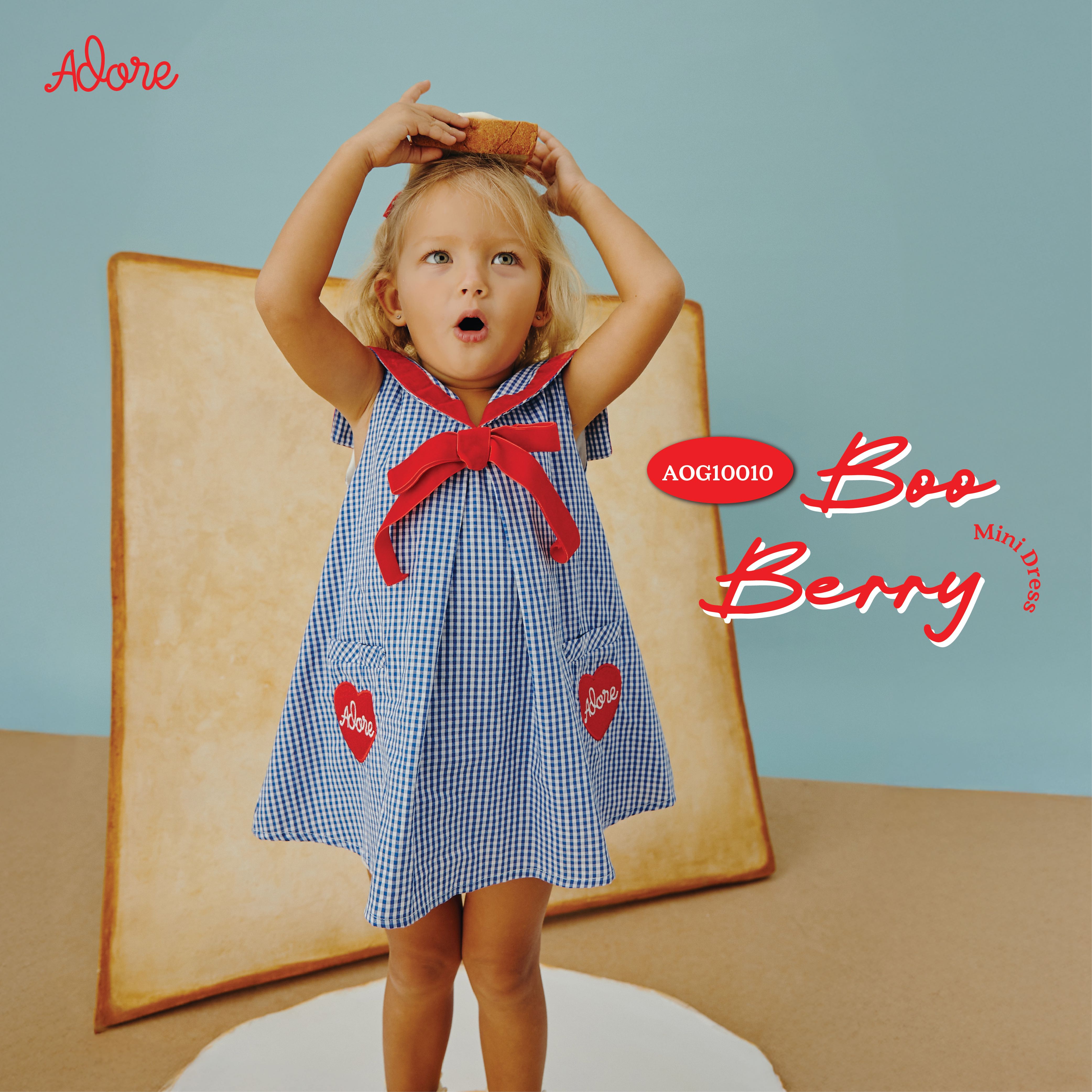 ADORE2112 AOG10010 : BOO BERRY MINI  DRESS