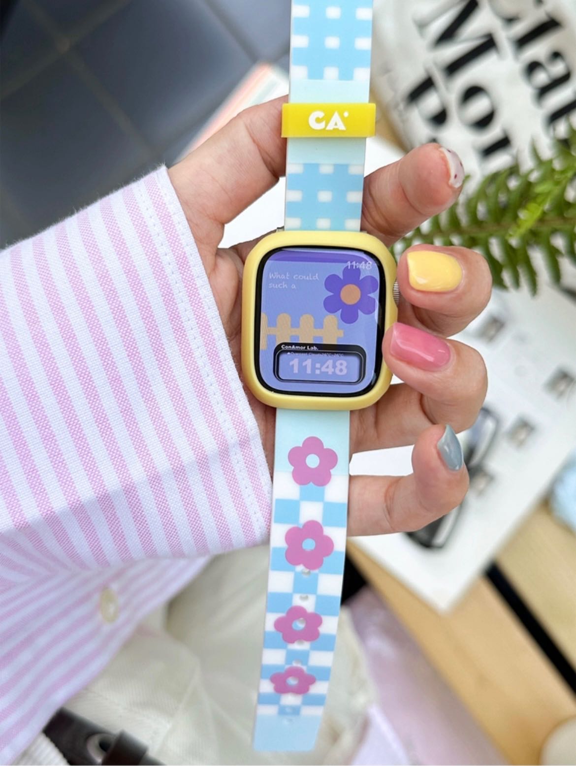 🚚 พร้อมส่ง สายซิลิโคน apple watch ConAmor ขนาด41