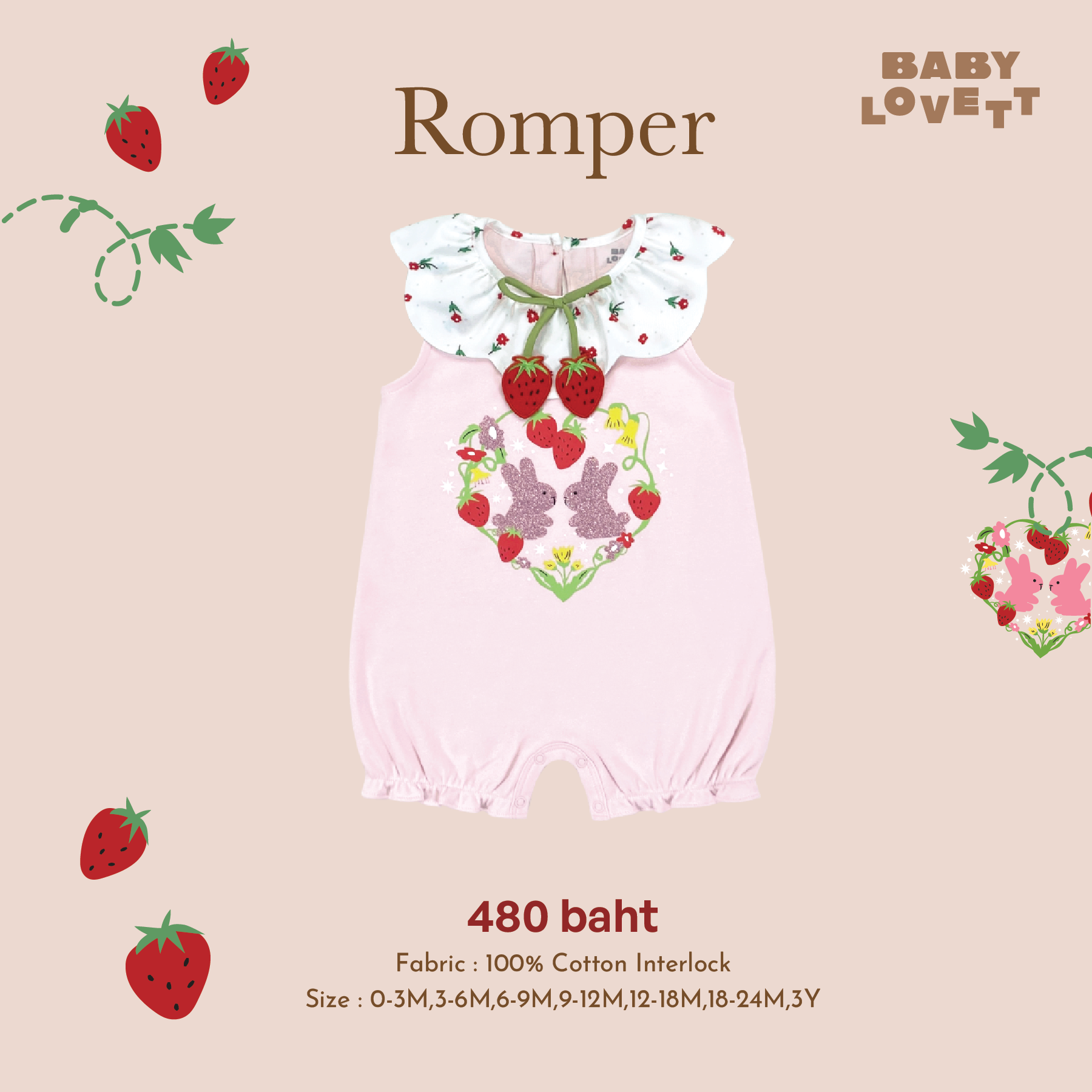 06 Sweet Berry - Romper