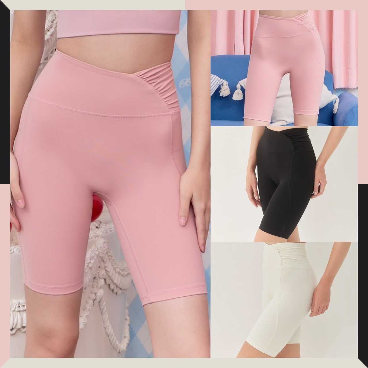 Darlyn - Lena biker shorts กางเกงขาสามส่วน  (ซื้อสินค้าในร้านครบ 3 ชิ้น ฟรีค่าส่ง)