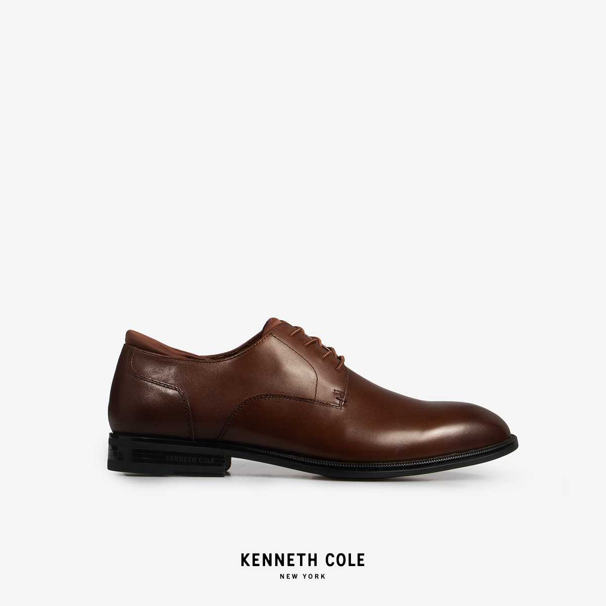 KENNETH COLE รองเท้าผู้ชายรุ่น REBOUNDPOD LACE UP PT EMPERADOR น้ำตาลช็อคโกแลต(DRS - KF76078LE-200)