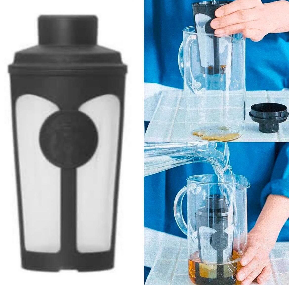 Japan Starbucks Cold Brew Strainer 7.6x7.6x16.2cm  The new Cold Brew Coffee Stainer