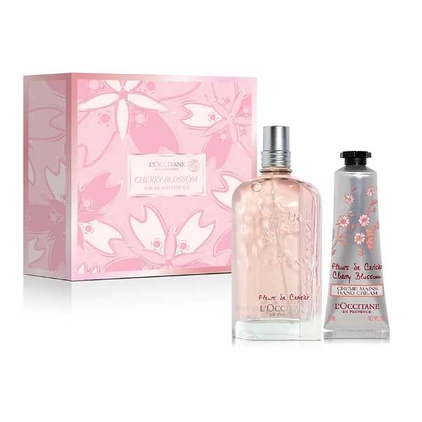 SET L'OCCITANE CHERRY BLOSSOM EDT 75 ML + Hand Cream 30 ML ป้ายคิงพาวเวอร์