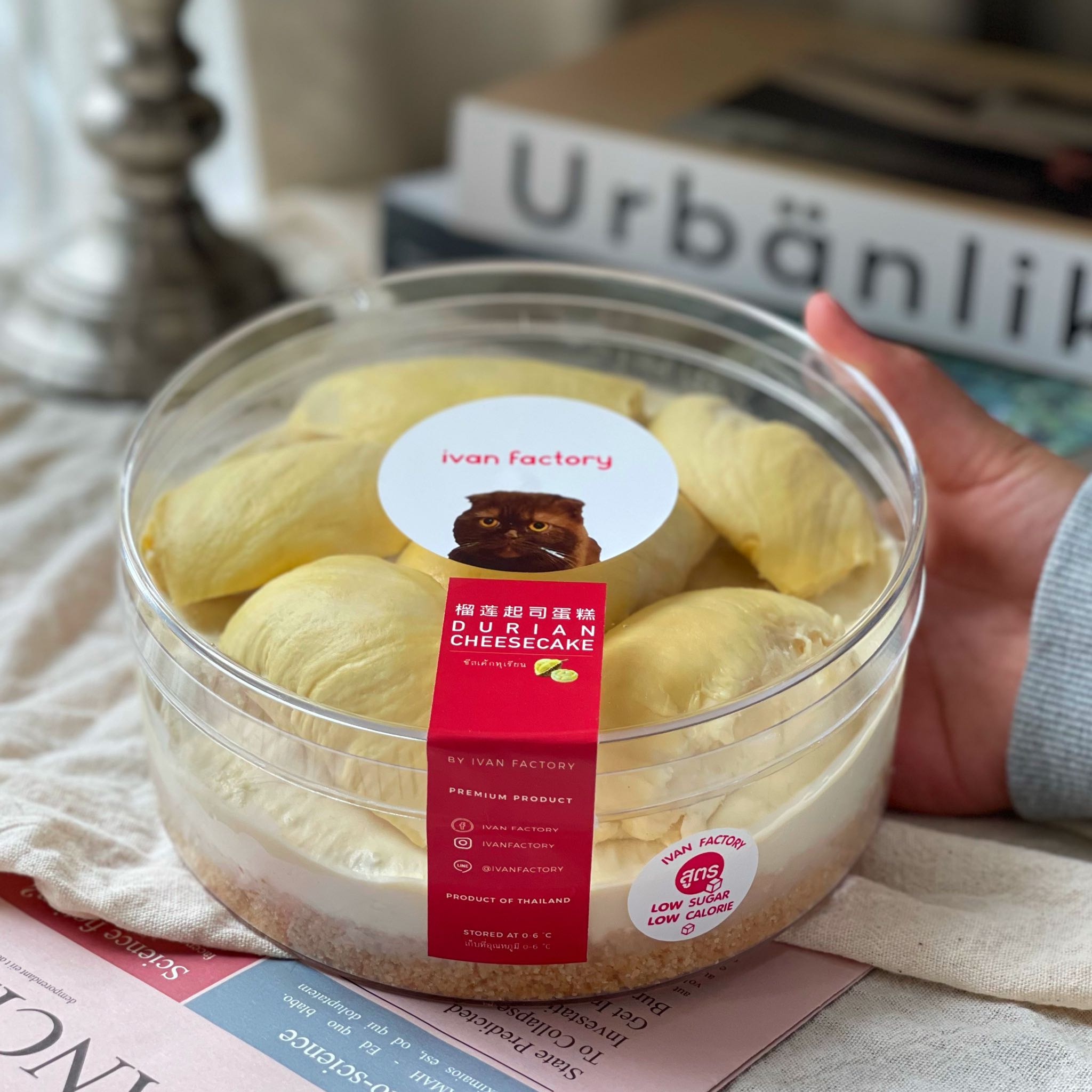 1.5 Pound Durian Cheesecake (Pre-Order)