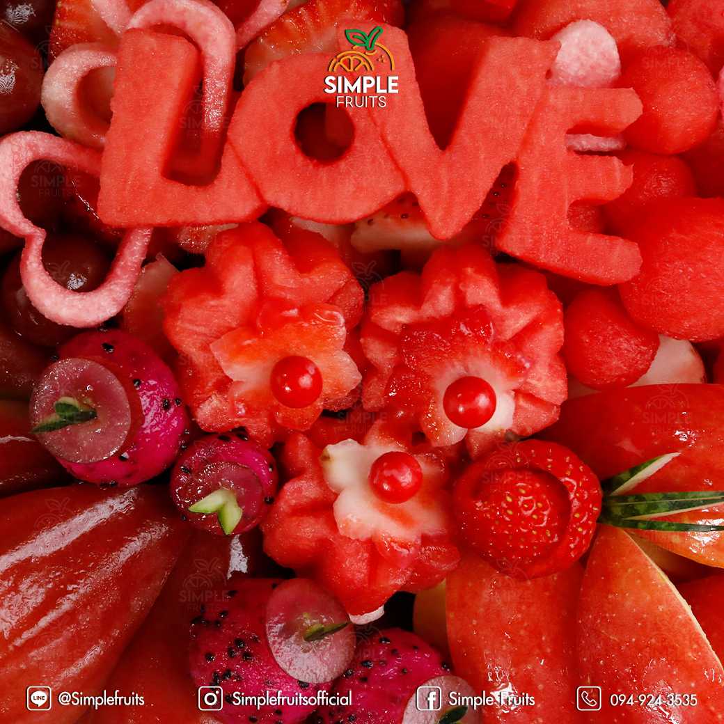 Power of Love พร้อมTag+ผูกโบว์+ถุงพรีเมียม+ตัวอักษร LOVE